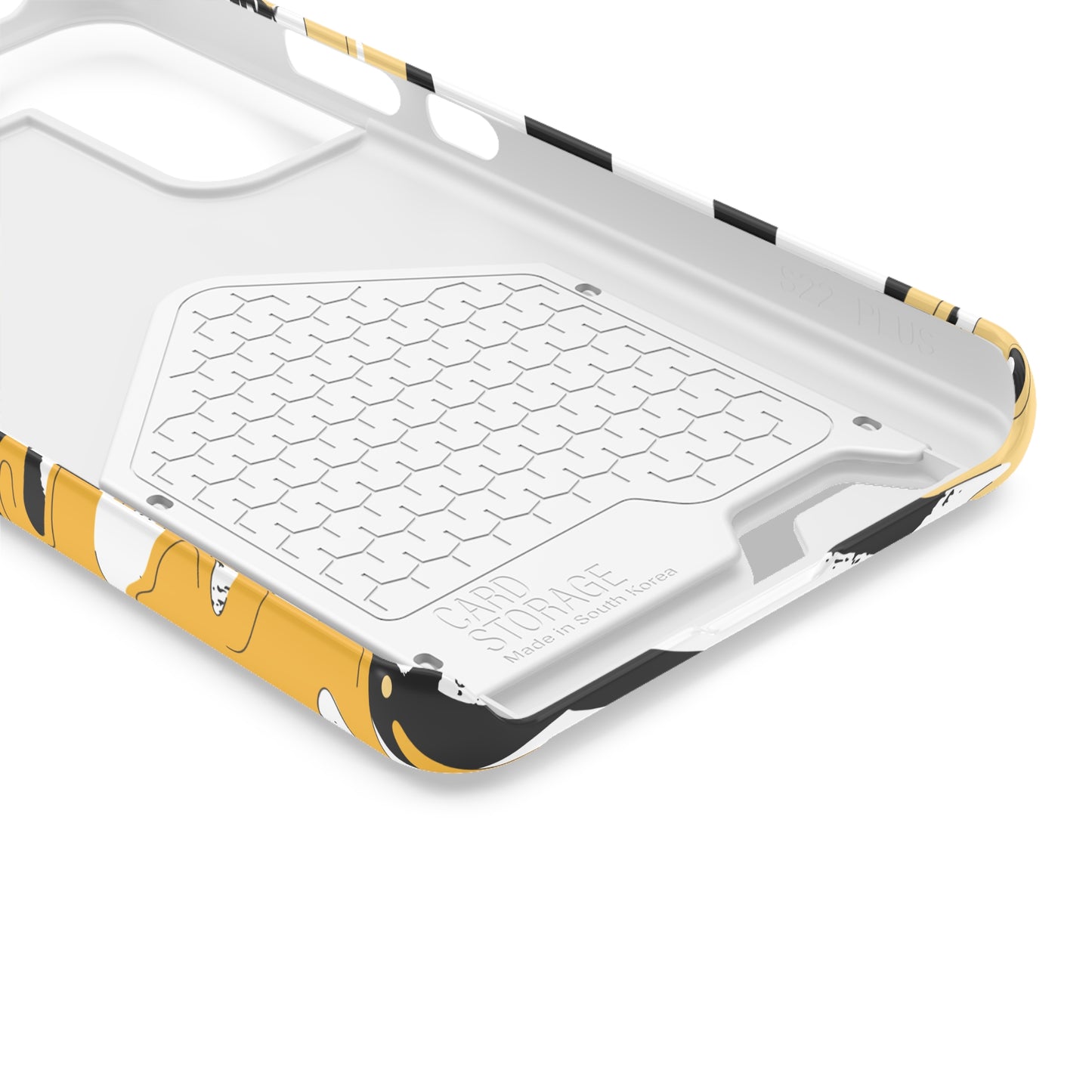 Decorative Phone Case with Card Holder - Unique Phone Cases - Decorative Print Phone Case