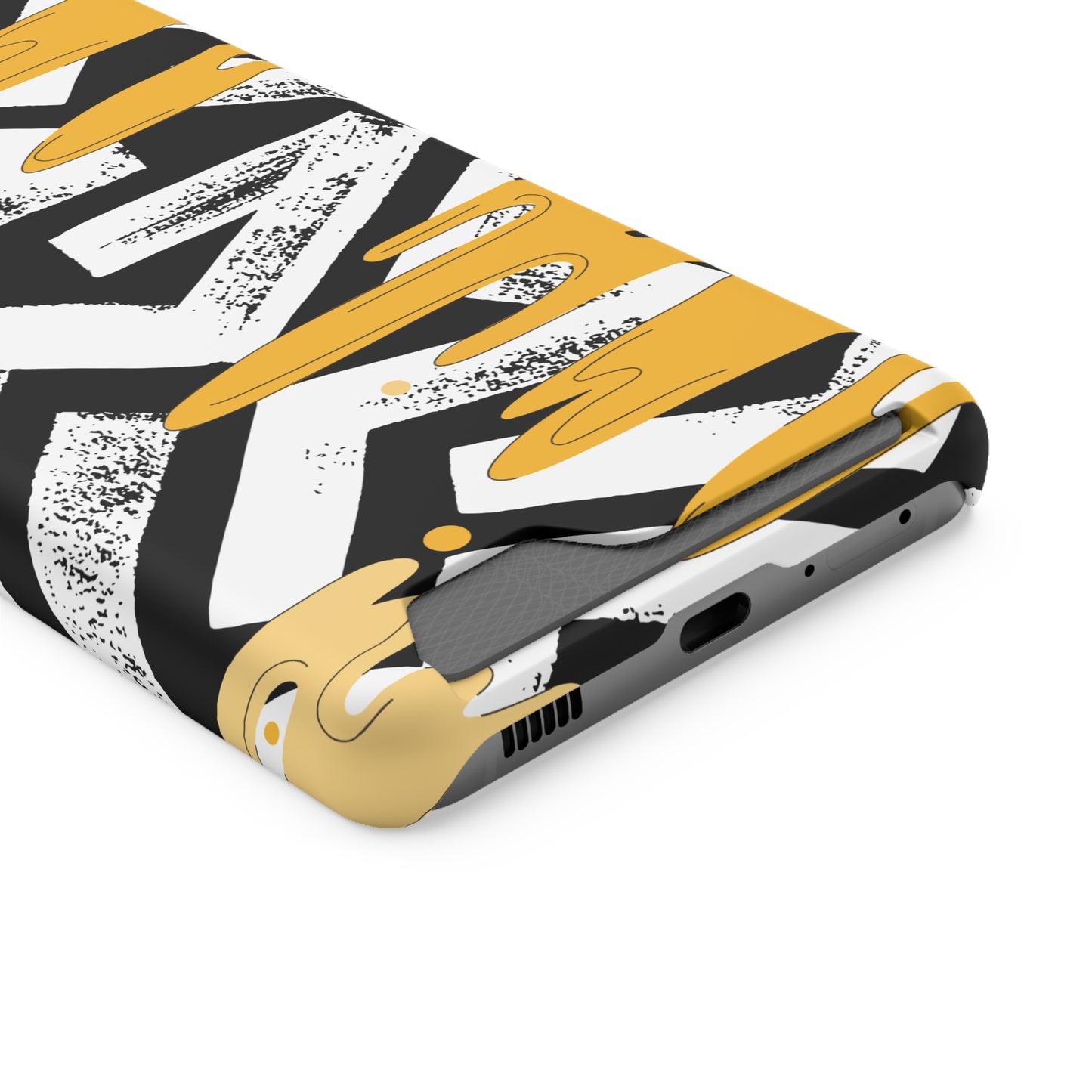 Decorative Phone Case with Card Holder - Unique Phone Cases - Decorative Print Phone Case