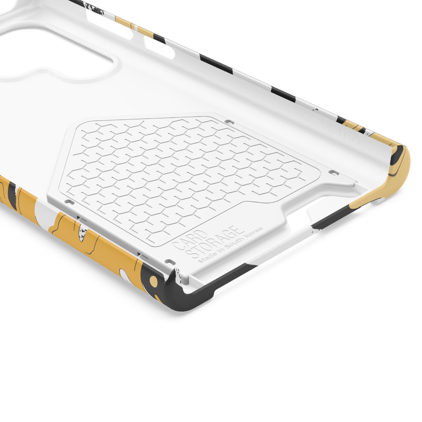 Decorative Phone Case with Card Holder - Unique Phone Cases - Decorative Print Phone Case