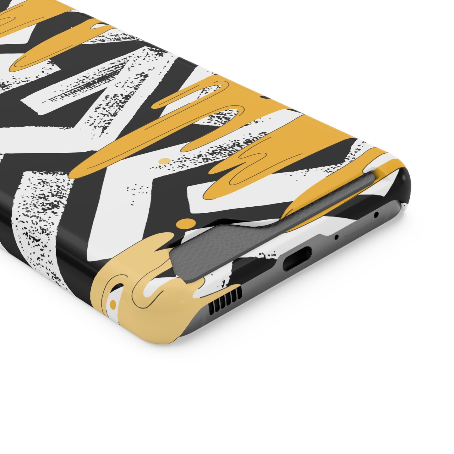 Decorative Phone Case with Card Holder - Unique Phone Cases - Decorative Print Phone Case