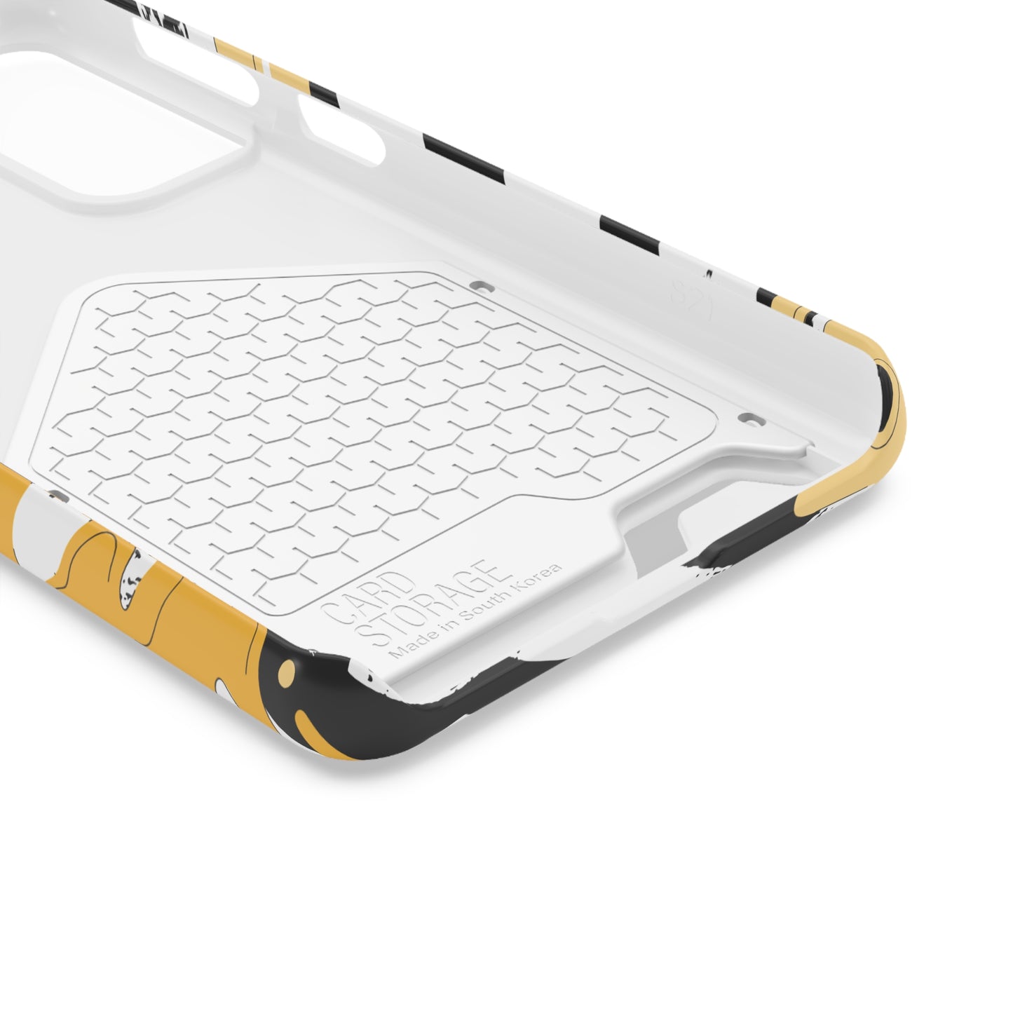 Decorative Phone Case with Card Holder - Unique Phone Cases - Decorative Print Phone Case