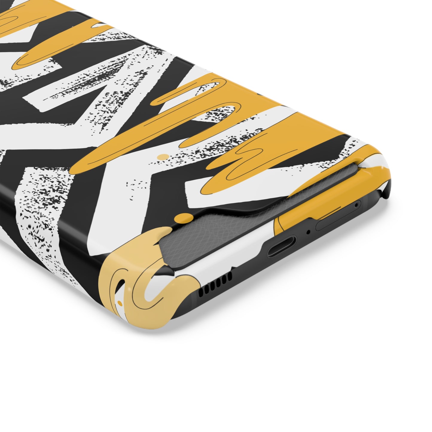 Decorative Phone Case with Card Holder - Unique Phone Cases - Decorative Print Phone Case