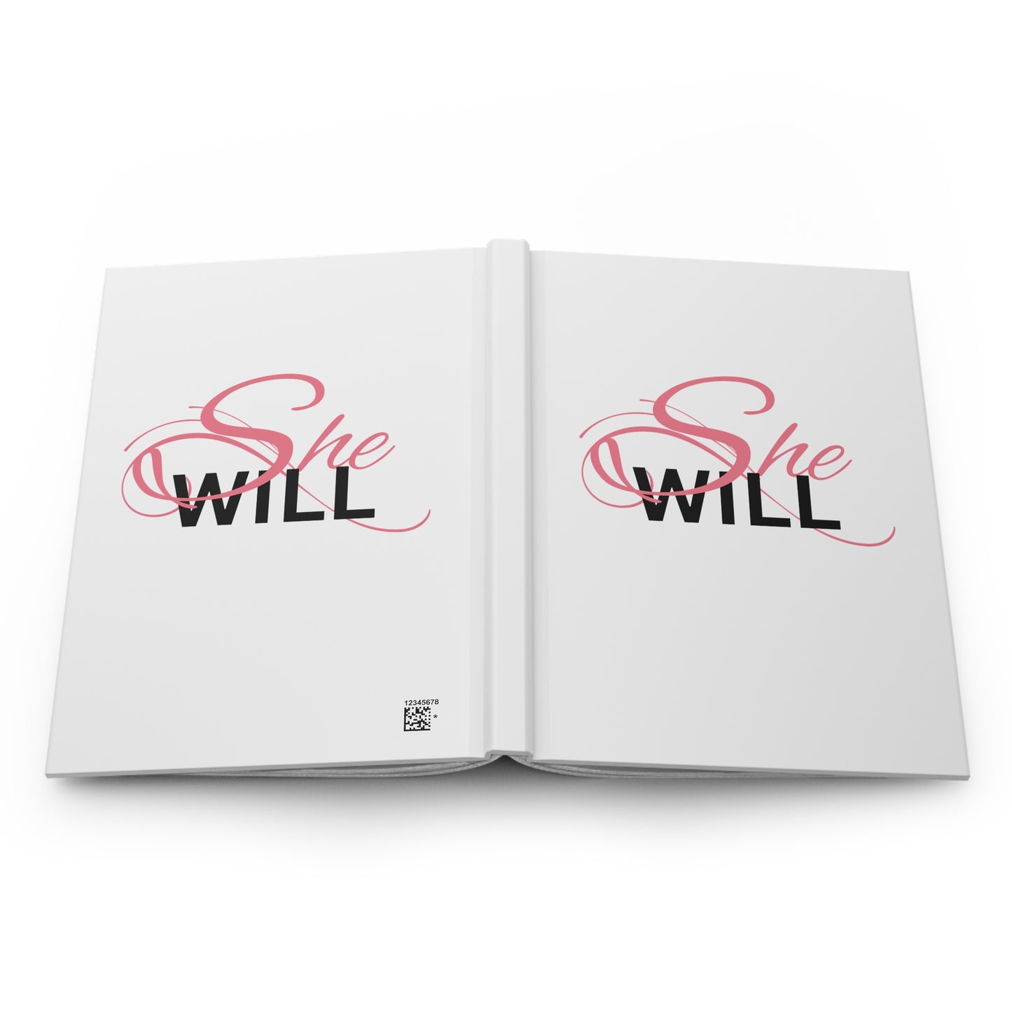 "She Will" Hardcover Journal Matte - Women - Girls - Inspirational - Gifts - Encouragement for Women
