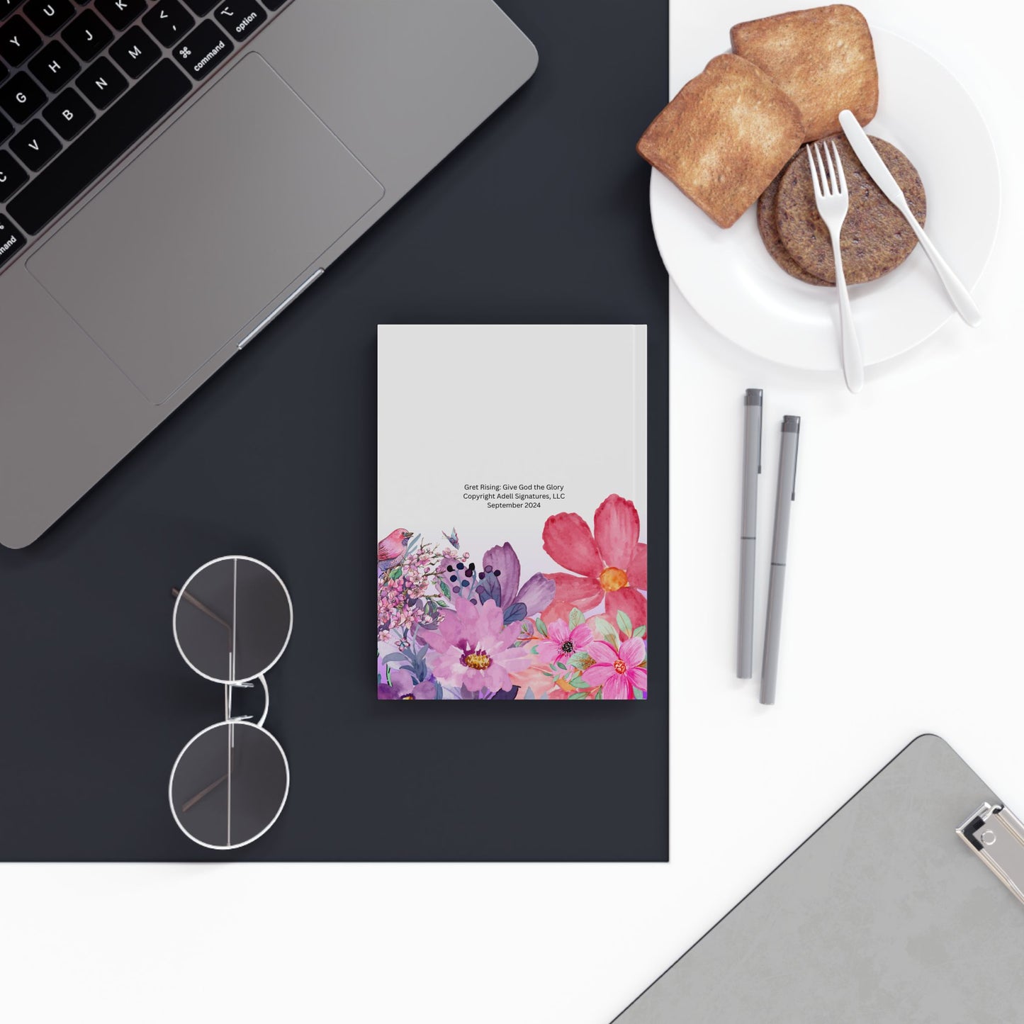 Great Rising-Give God the Glory - Hard Backed Journal - Inspirational - Gifts for Women