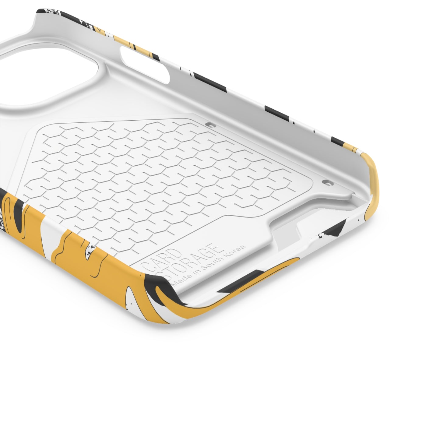 Decorative Phone Case with Card Holder - Unique Phone Cases - Decorative Print Phone Case