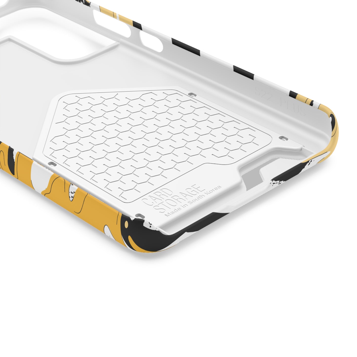 Decorative Phone Case with Card Holder - Unique Phone Cases - Decorative Print Phone Case