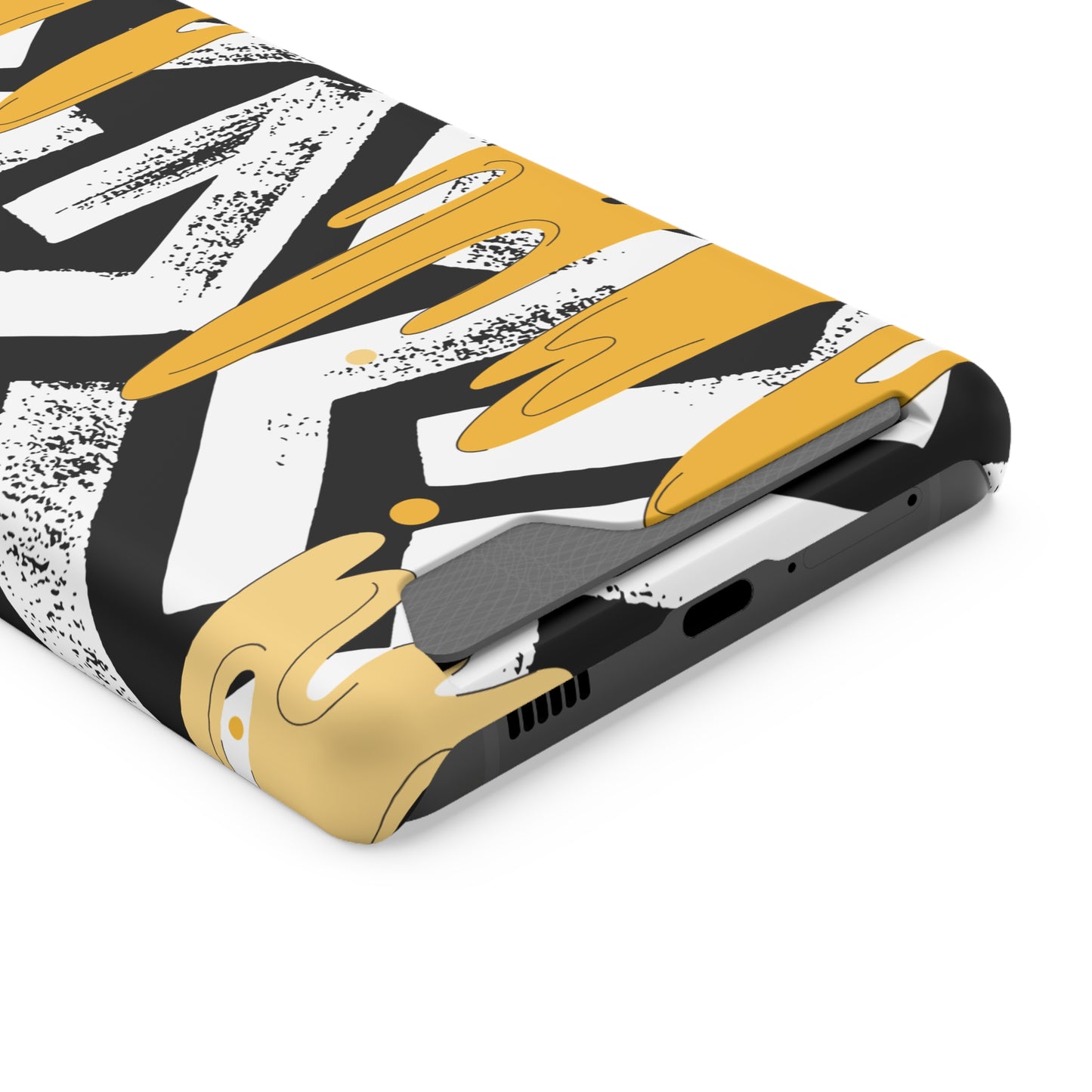 Decorative Phone Case with Card Holder - Unique Phone Cases - Decorative Print Phone Case