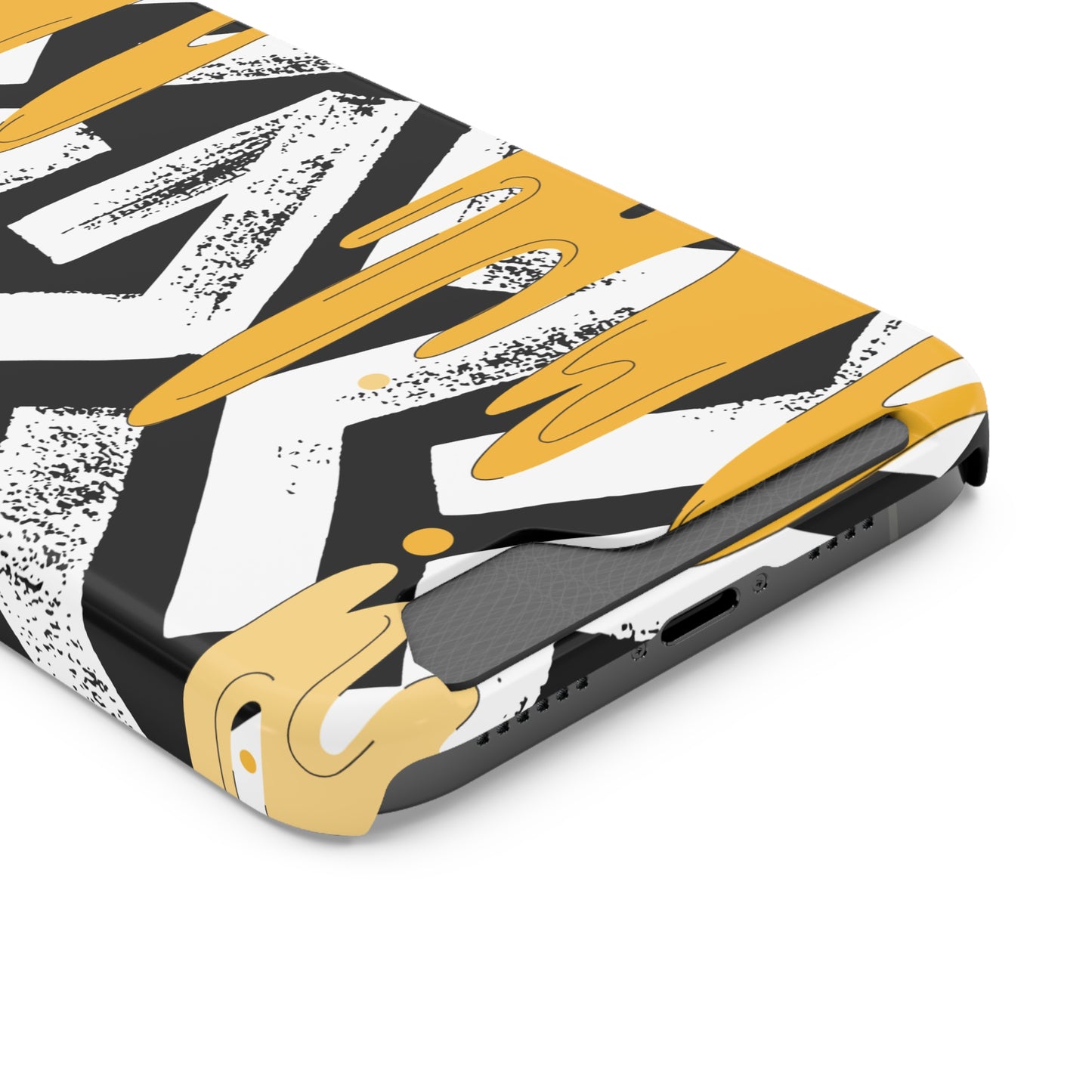 Decorative Phone Case with Card Holder - Unique Phone Cases - Decorative Print Phone Case