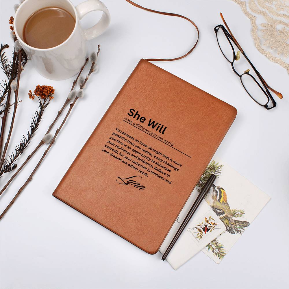 Personalized Inspirational Journal for Women: Boost Confidence and Achieve Your Dreams