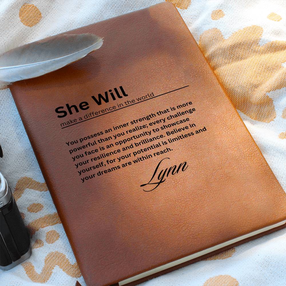 Personalized Inspirational Journal for Women: Boost Confidence and Achieve Your Dreams