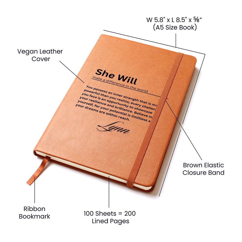 Personalized Inspirational Journal for Women: Boost Confidence and Achieve Your Dreams