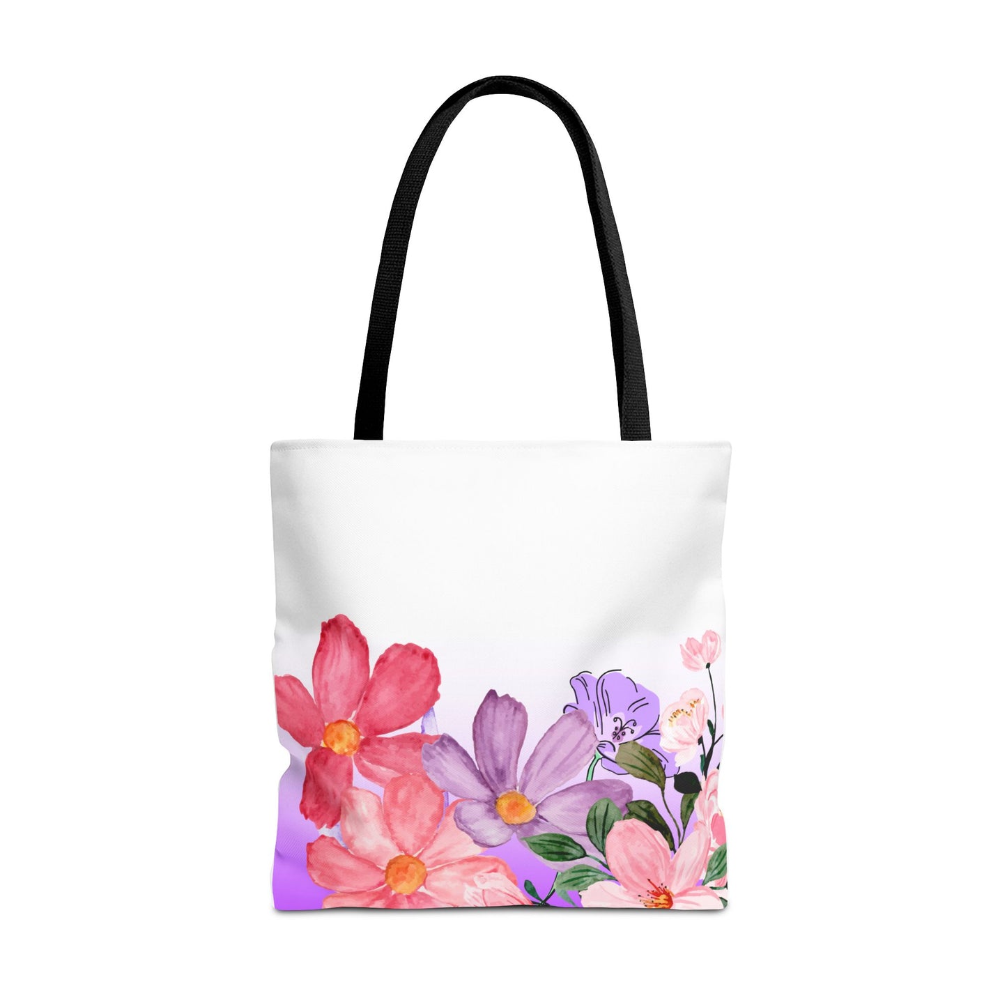 Colorful Floral Tote Bag (AOP)