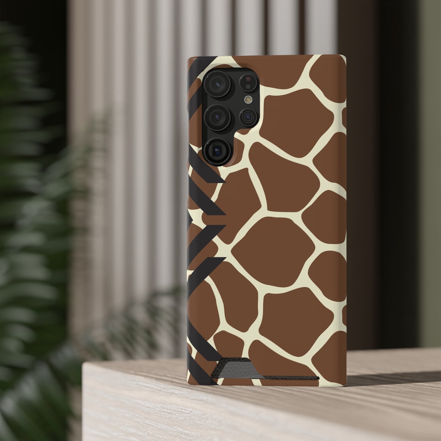 Ethnic Phone Case with Card Holder - Unique Phone Cases - Ethnic Print Phone Case