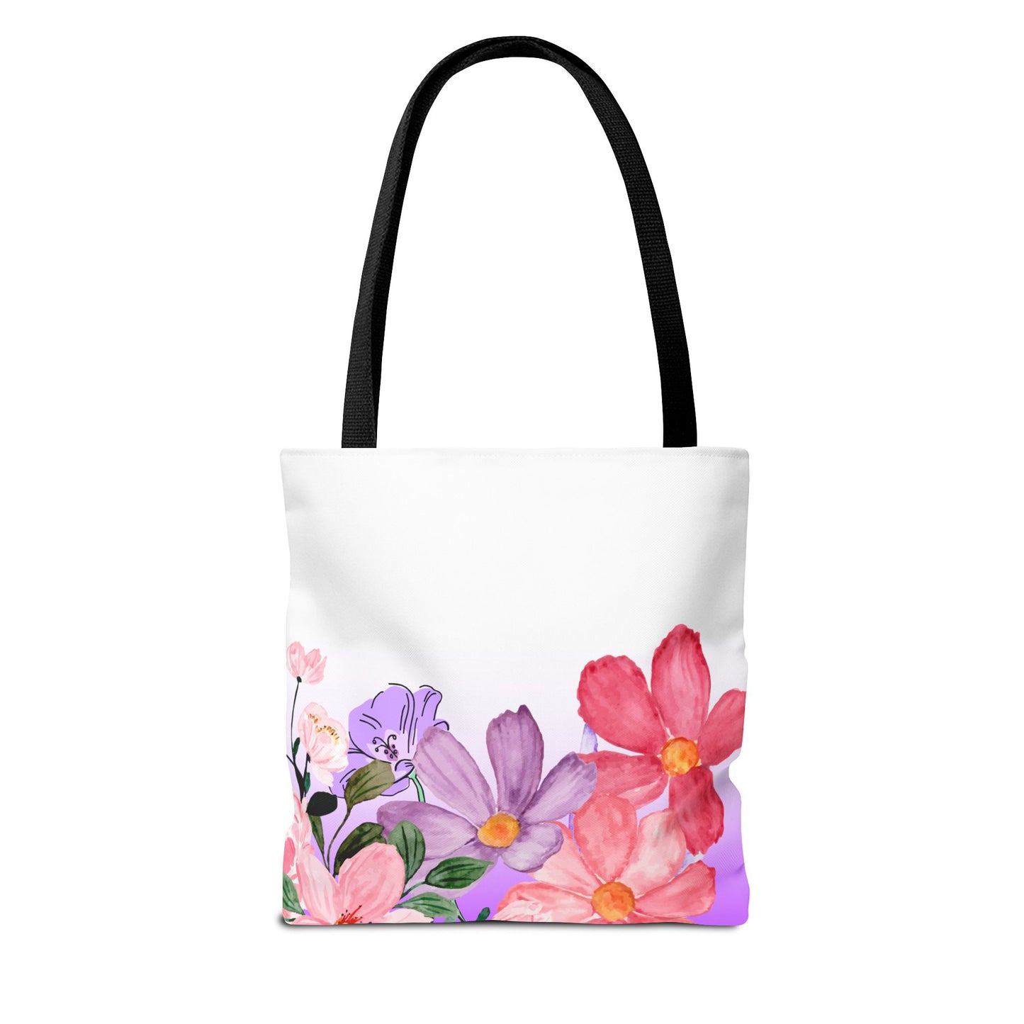 Colorful Floral Tote Bag (AOP)