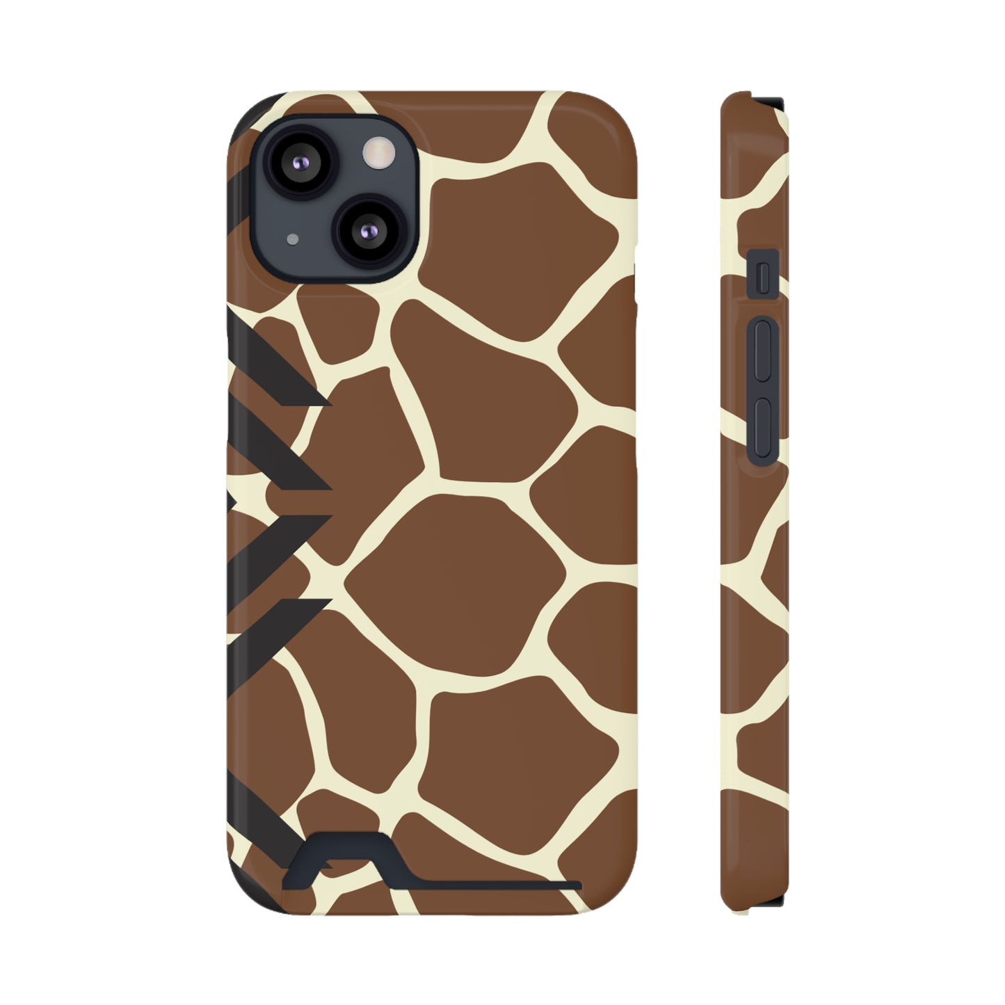 Ethnic Phone Case with Card Holder - Unique Phone Cases - Ethnic Print Phone Case