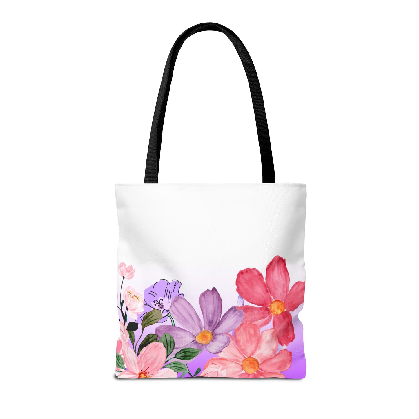 Colorful Floral Tote Bag (AOP)