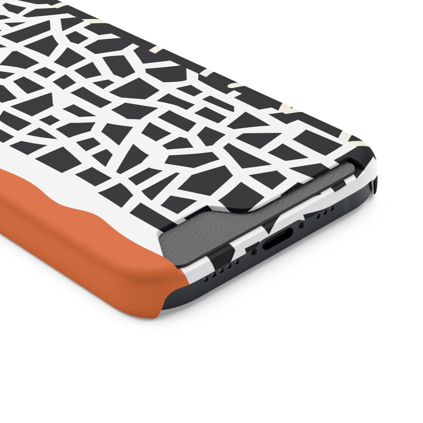 Ethnic Phone Case with Card Holder - Unique Phone Cases - Ethnic Print Phone Case