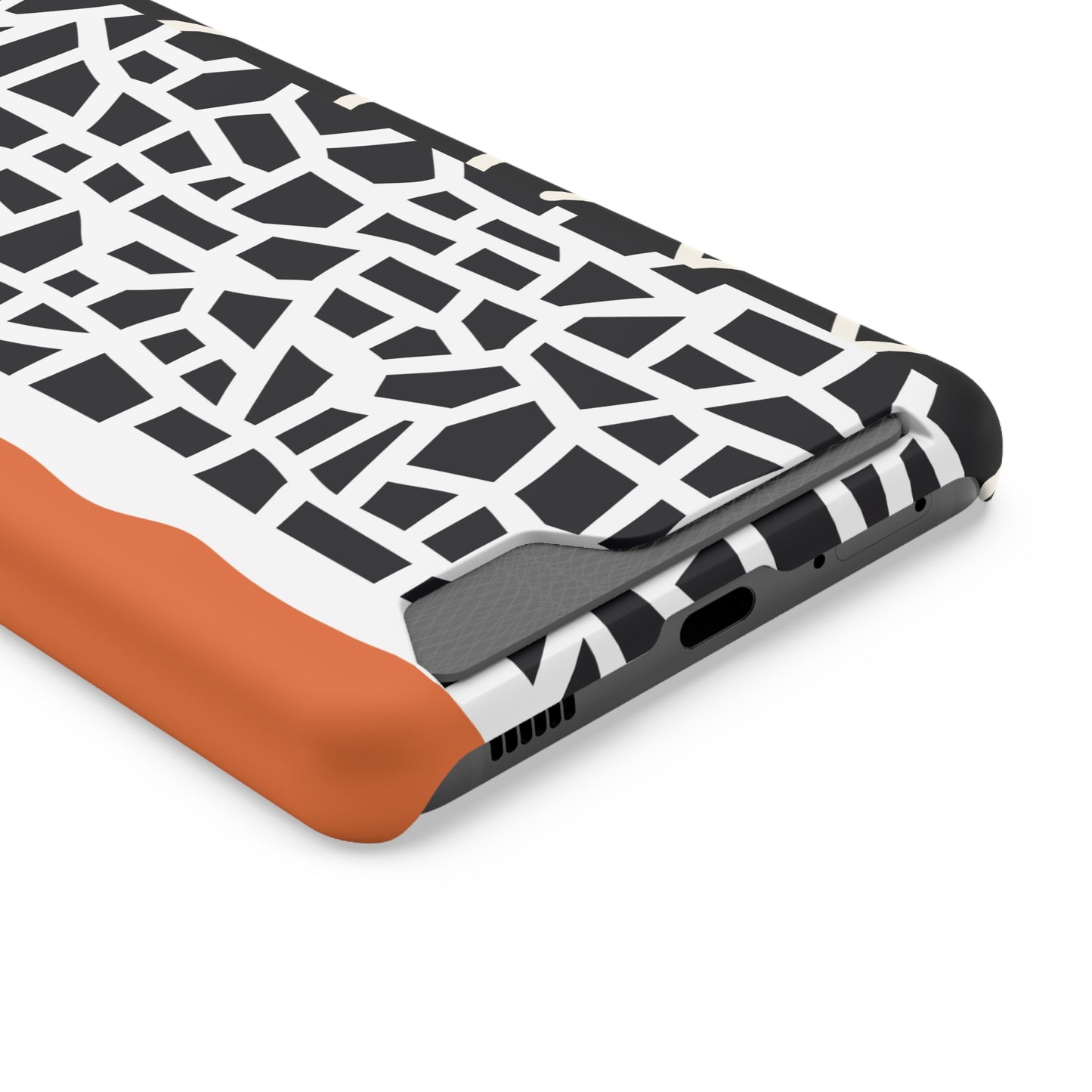 Ethnic Phone Case with Card Holder - Unique Phone Cases - Ethnic Print Phone Case
