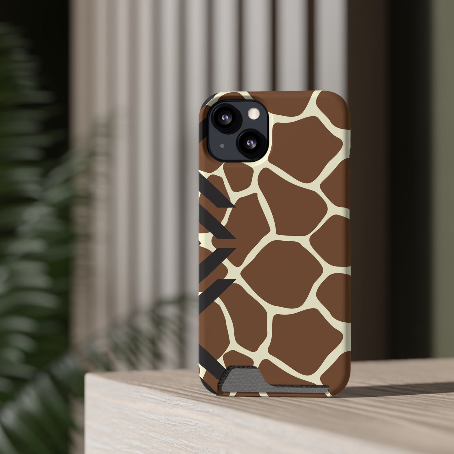 Ethnic Phone Case with Card Holder - Unique Phone Cases - Ethnic Print Phone Case