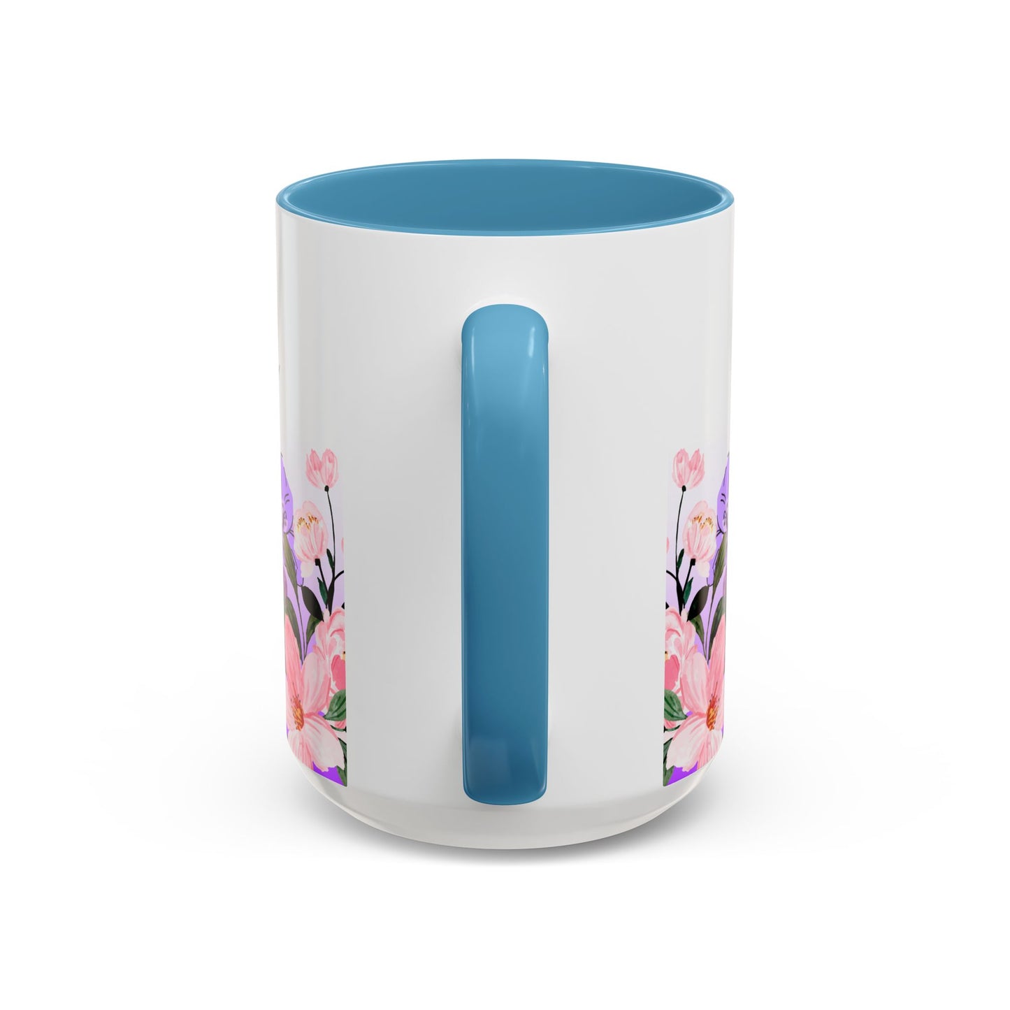 Inspirational Floral - Accent Coffee Mug (11, 15oz)