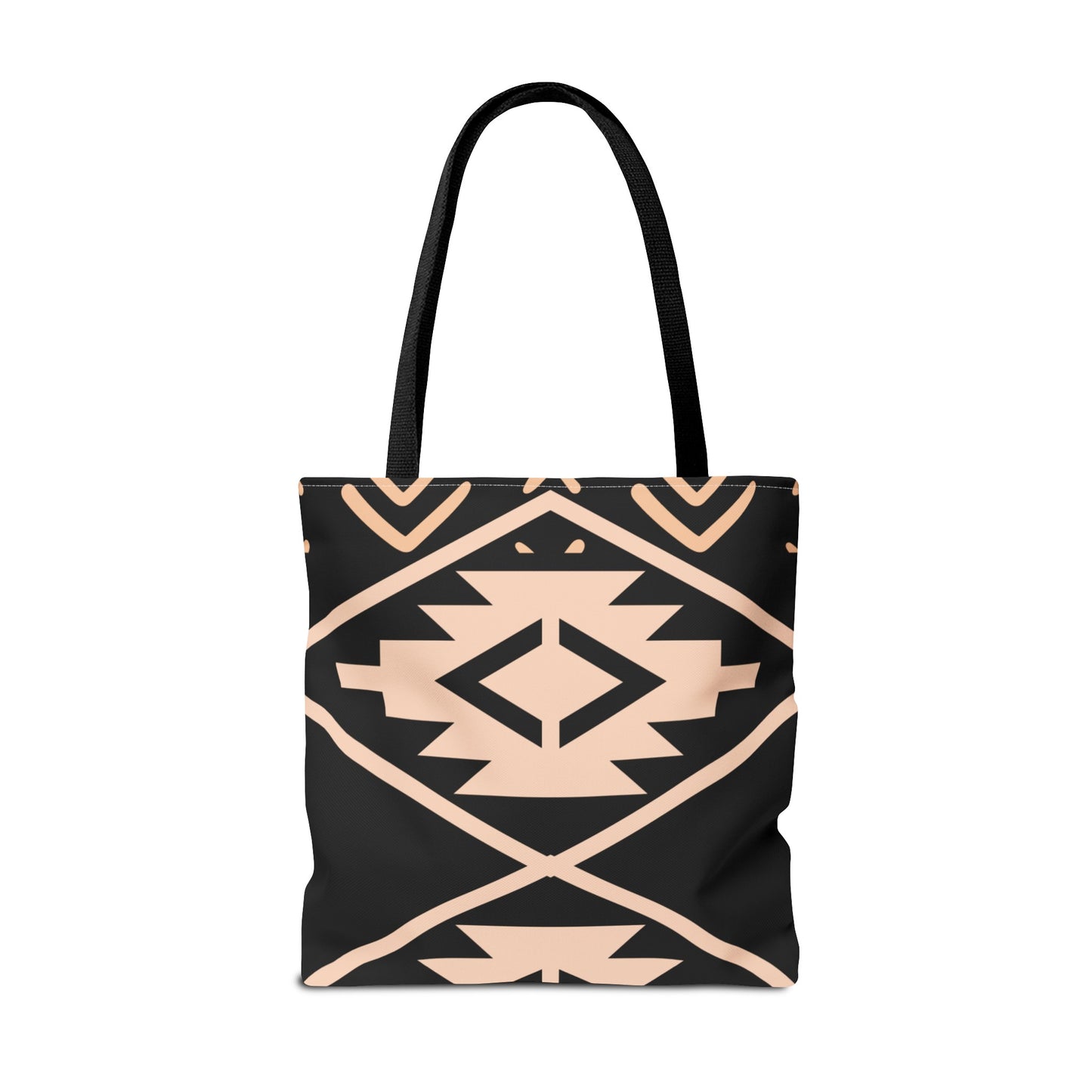 Tote Bag (AOP) - Stylish Tote Bags - Pink & Black