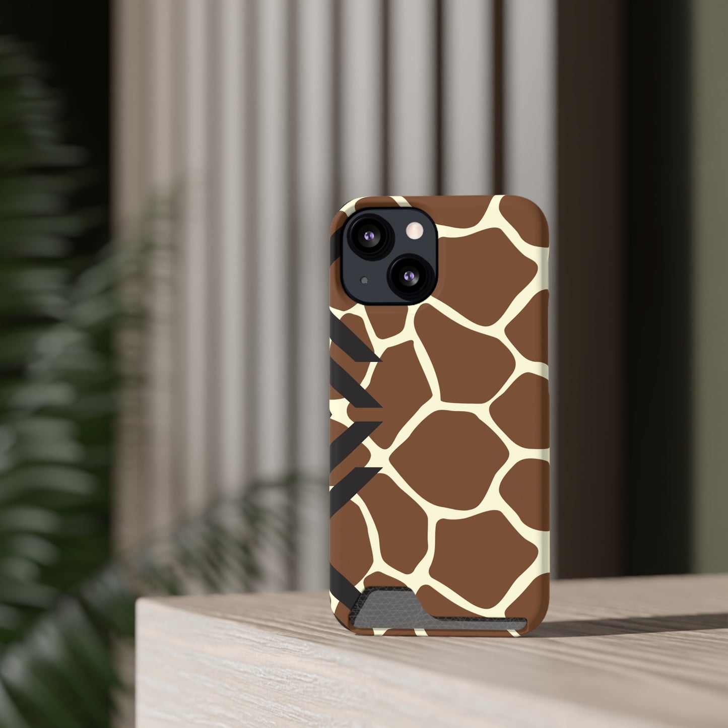 Ethnic Phone Case with Card Holder - Unique Phone Cases - Ethnic Print Phone Case