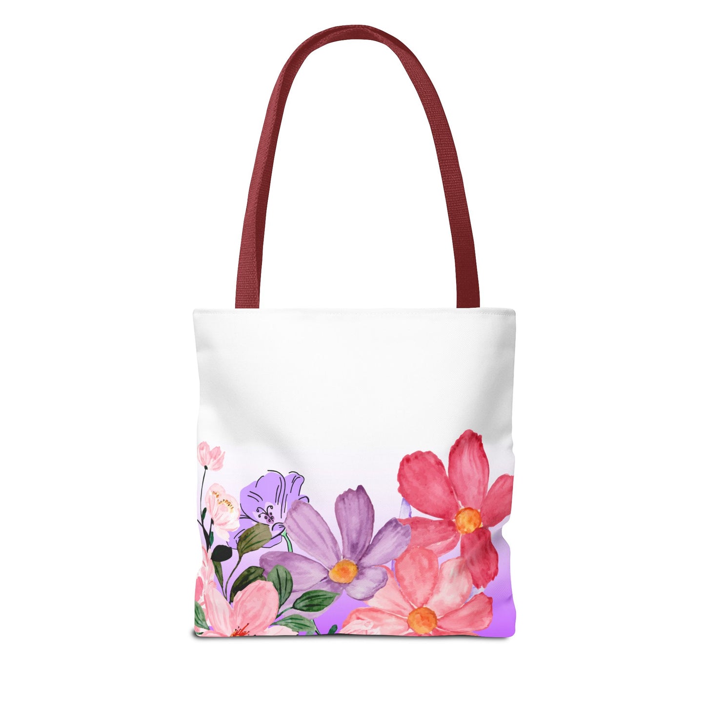 Colorful Floral Tote Bag (AOP)