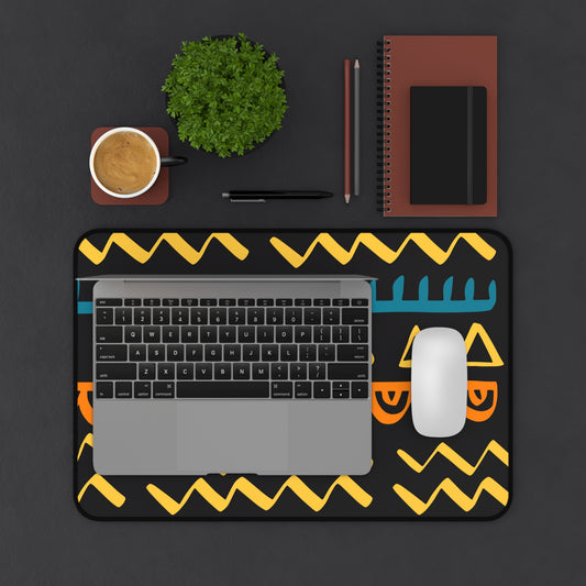 Beautiful Ethnic Print - Desk Mat - Office - Study - Gifts - Household Items