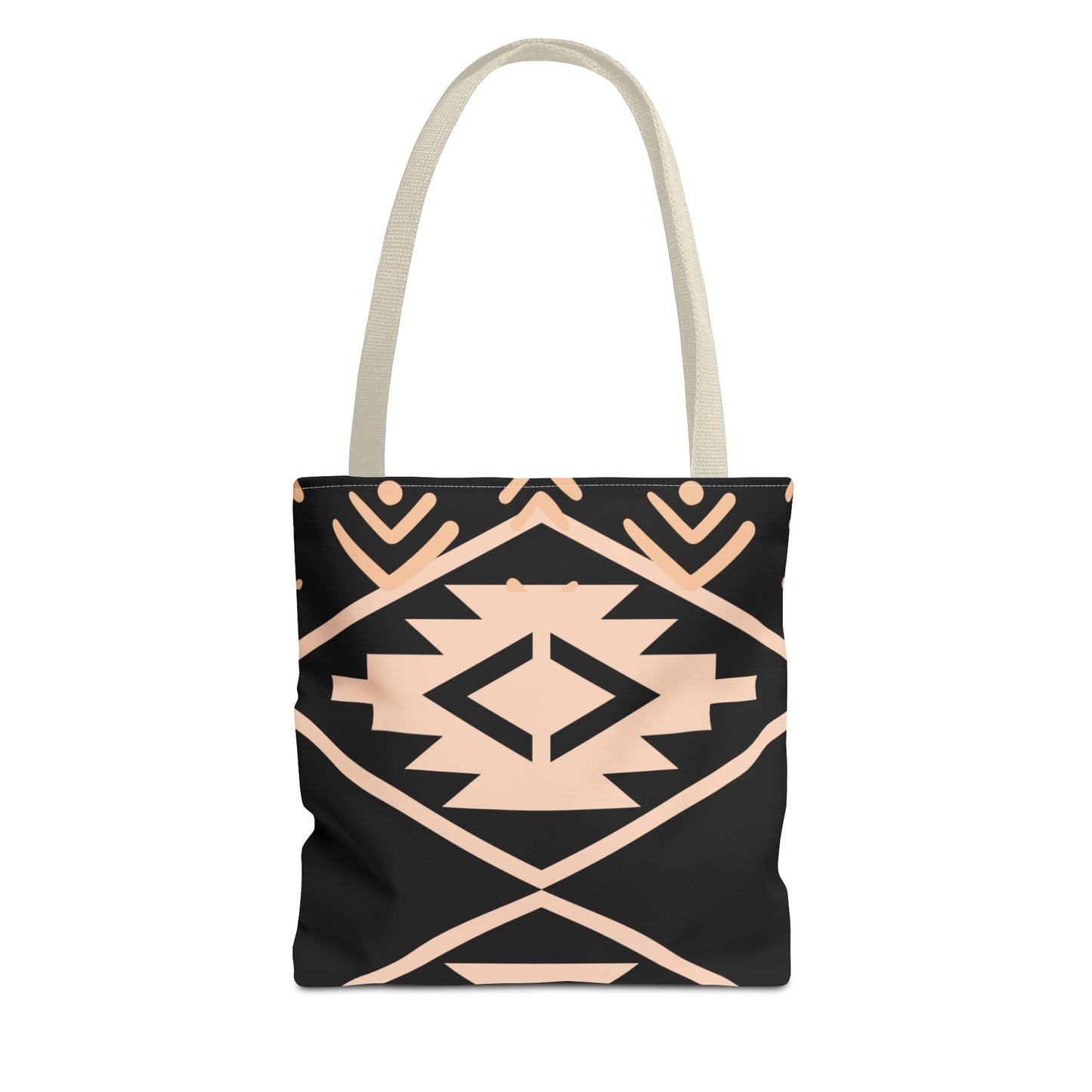 Tote Bag (AOP) - Stylish Tote Bags - Pink & Black