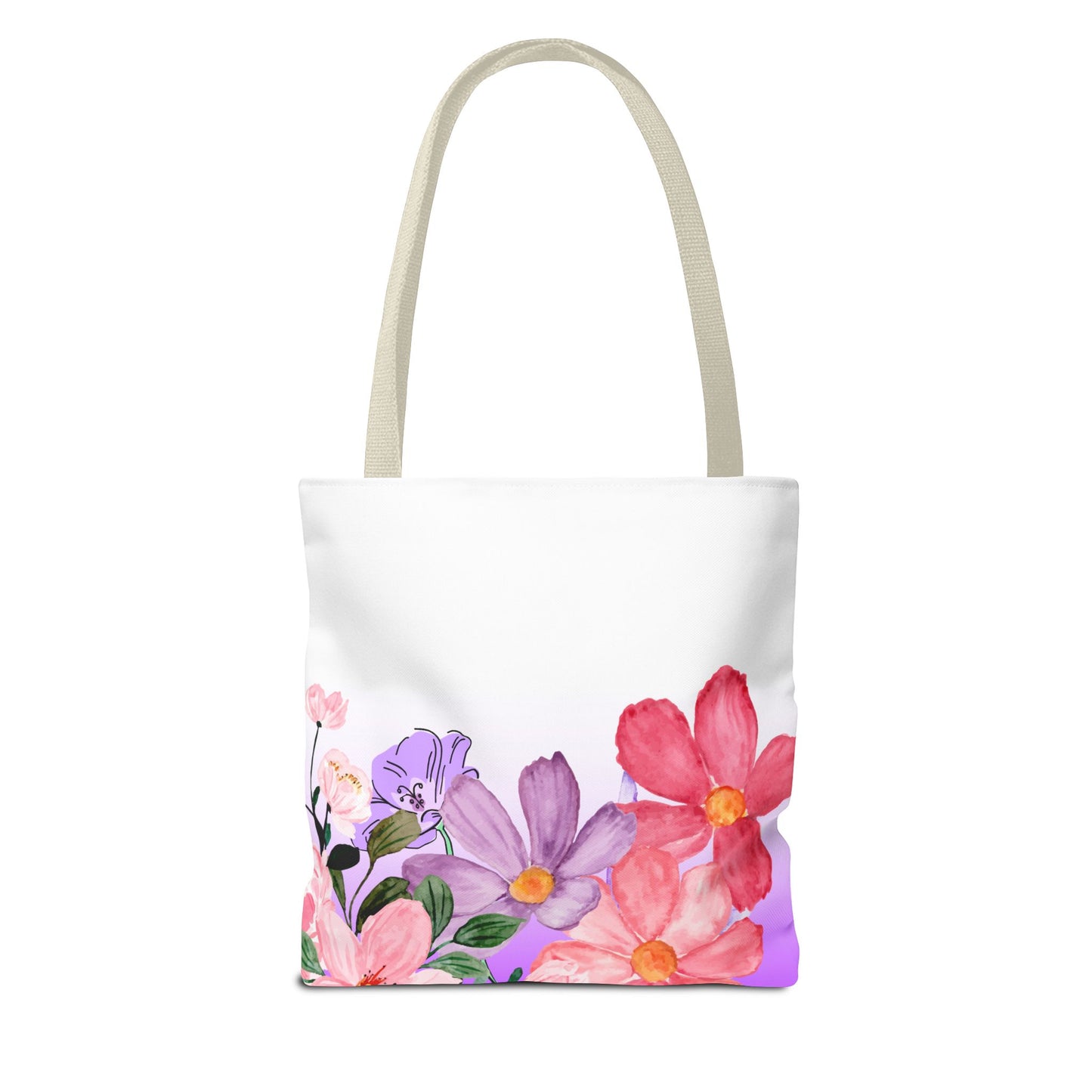 Colorful Floral Tote Bag (AOP)