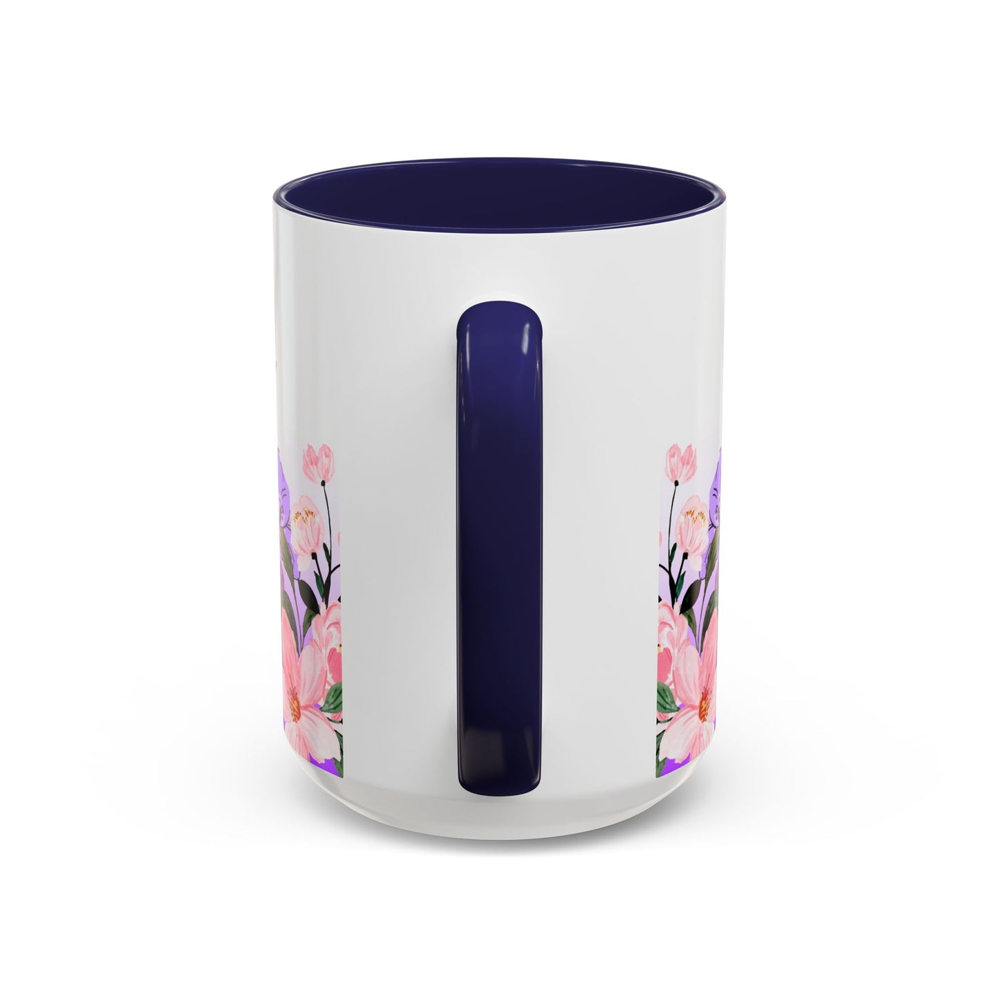 Inspirational Floral - Accent Coffee Mug (11, 15oz)