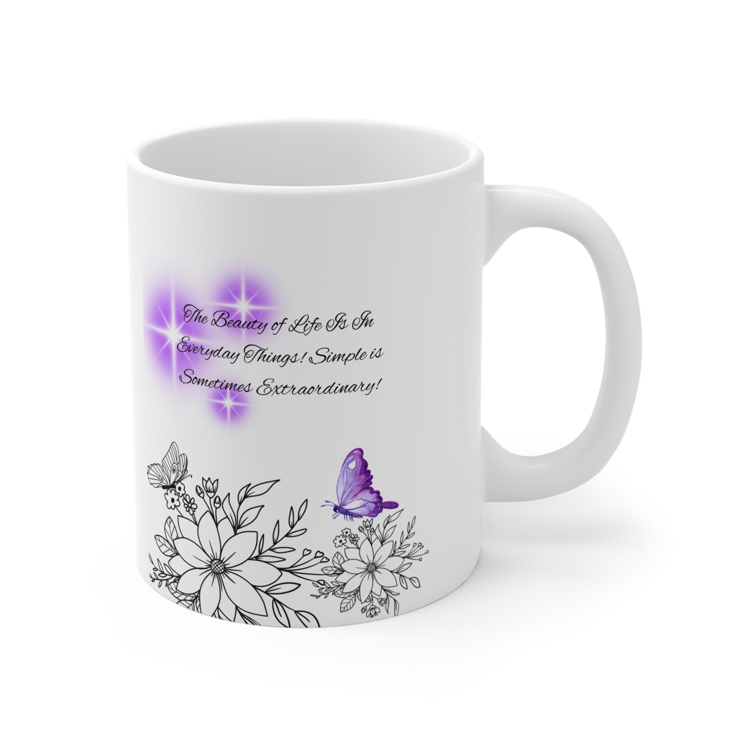 Inspirational Coffee-Tea Mug 11oz - Coffee Cups - Relaxation