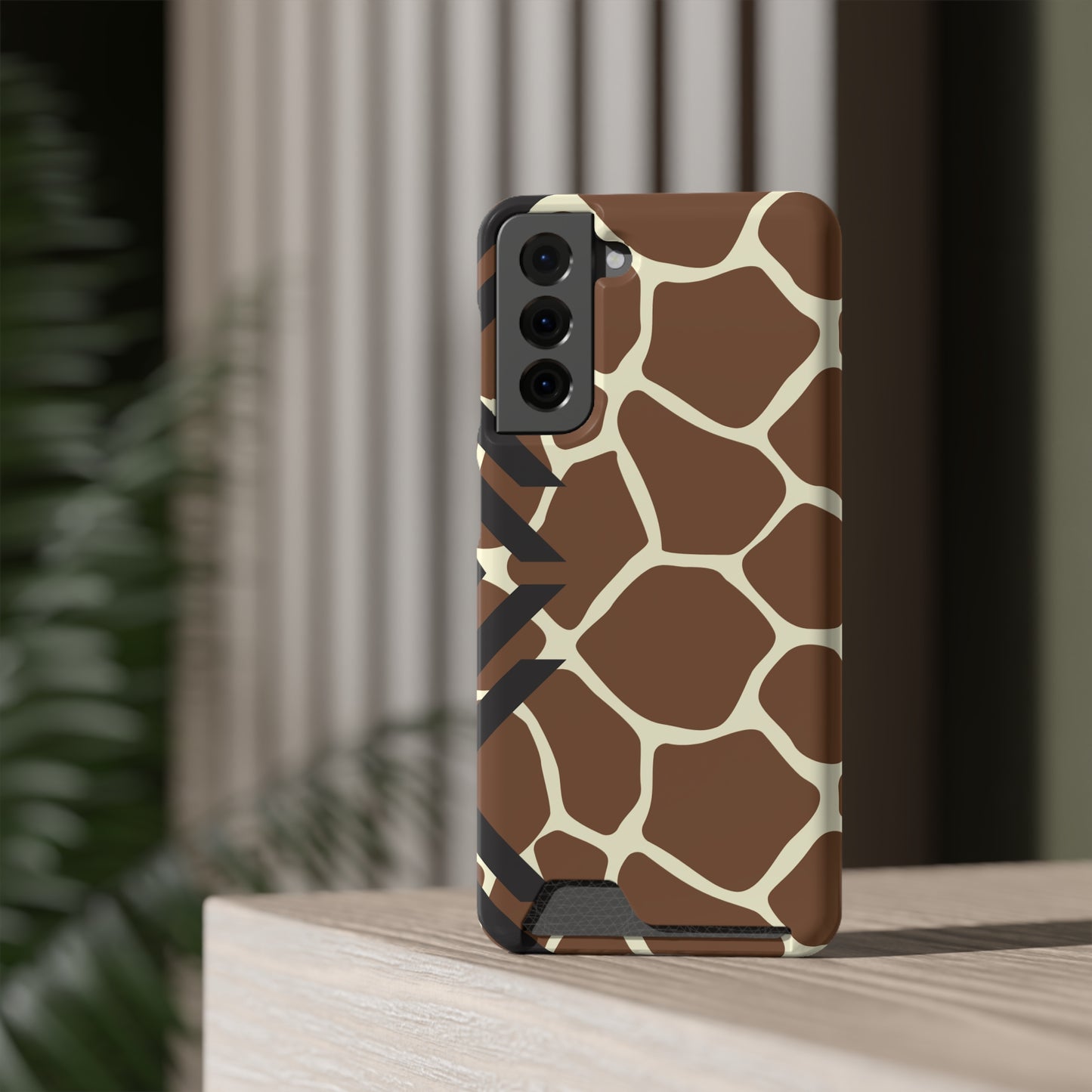 Ethnic Phone Case with Card Holder - Unique Phone Cases - Ethnic Print Phone Case