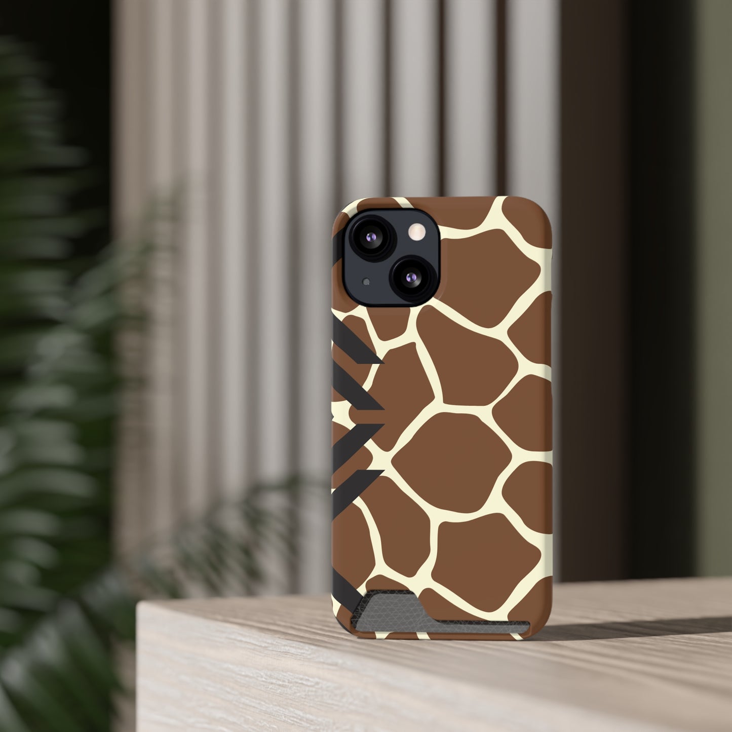 Ethnic Phone Case with Card Holder - Unique Phone Cases - Ethnic Print Phone Case