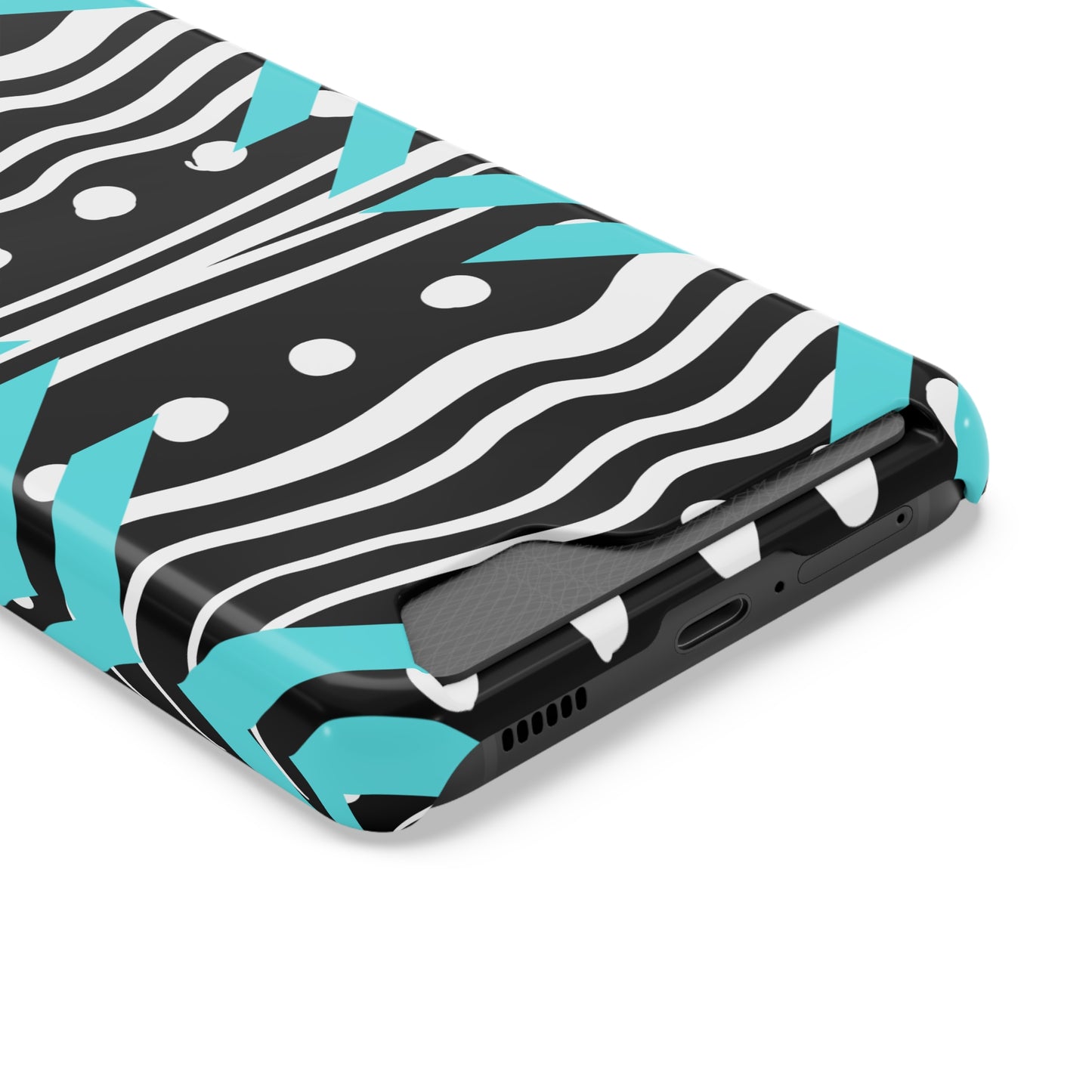 Ethnic Phone Case with Card Holder - Unique Phone Cases - Ethnic Print Phone Case