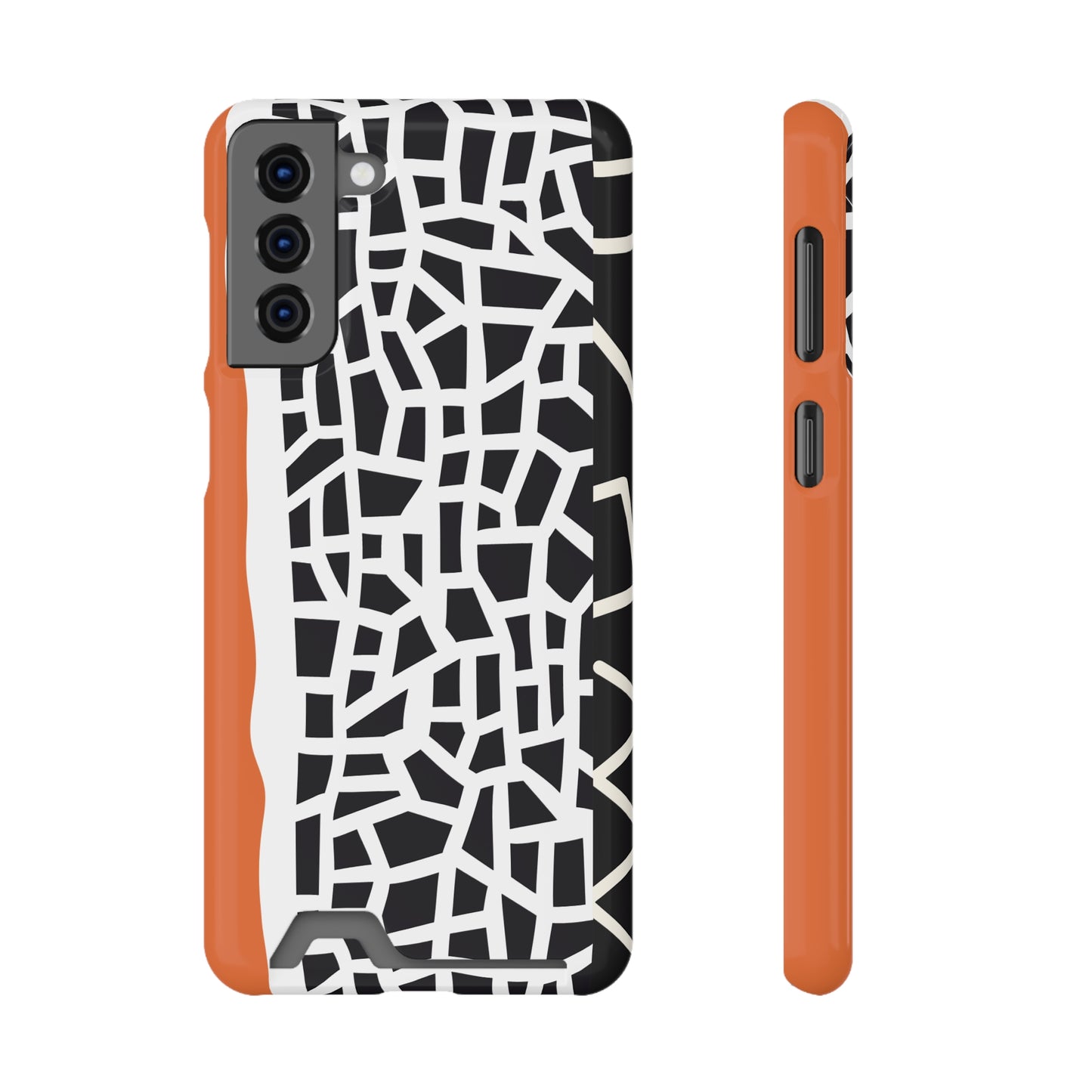 Ethnic Phone Case with Card Holder - Unique Phone Cases - Ethnic Print Phone Case