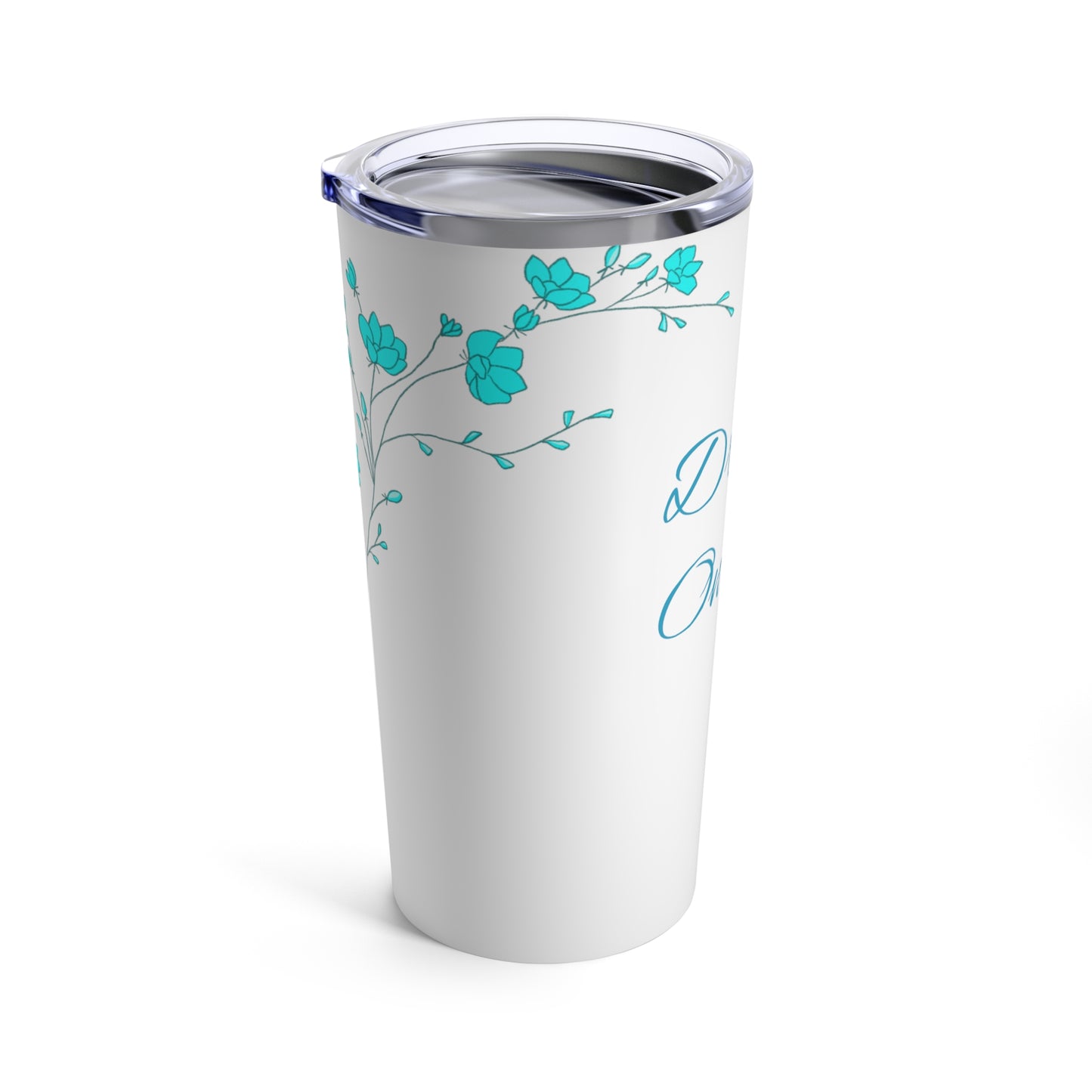 Beautiful Tumbler - "Drinks On Me" (Word Art) - White Tumbler 20oz - Gifts - Women - Etsy - Gifts