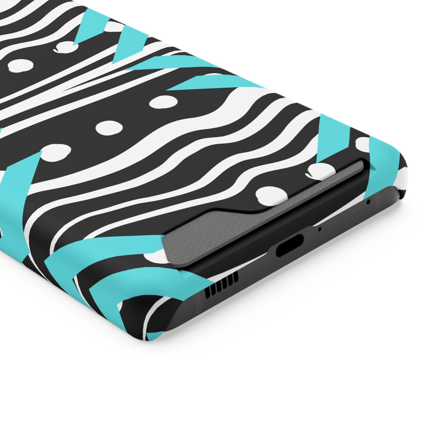 Ethnic Phone Case with Card Holder - Unique Phone Cases - Ethnic Print Phone Case