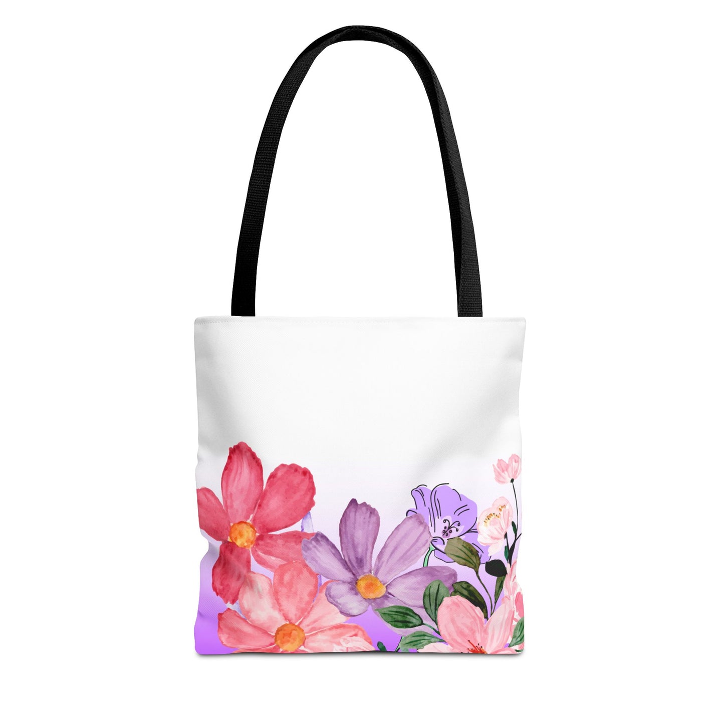 Colorful Floral Tote Bag (AOP)