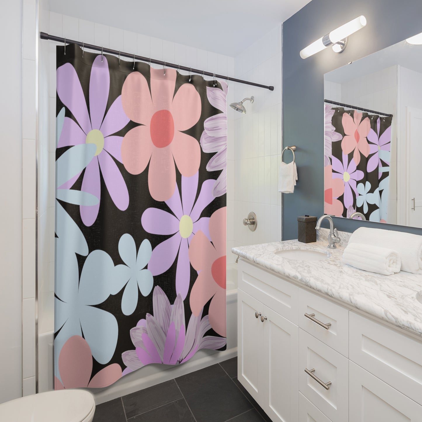 Floral Shower Curtains - Curtains - Bathrooms - Decorative Shower Curtains