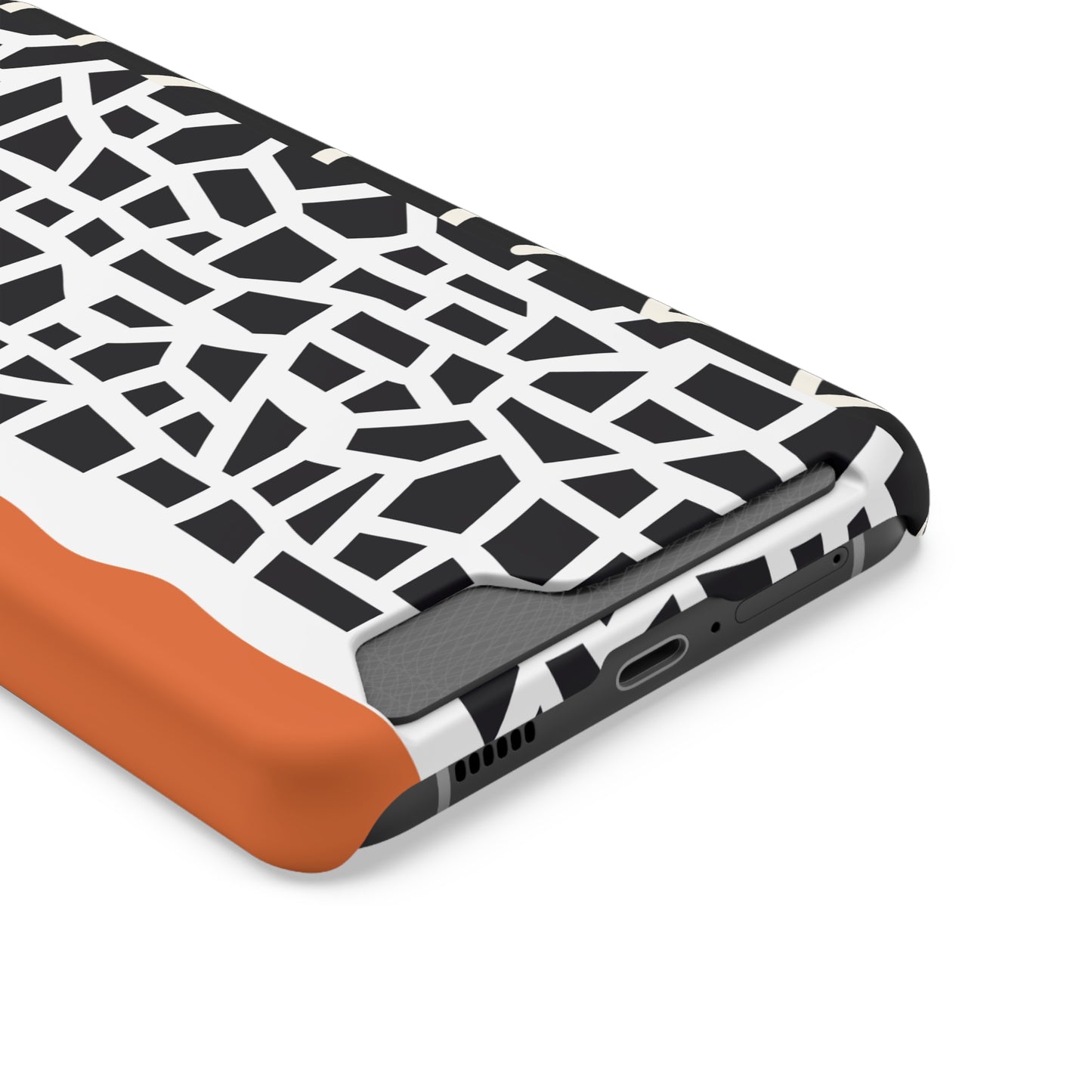 Ethnic Phone Case with Card Holder - Unique Phone Cases - Ethnic Print Phone Case