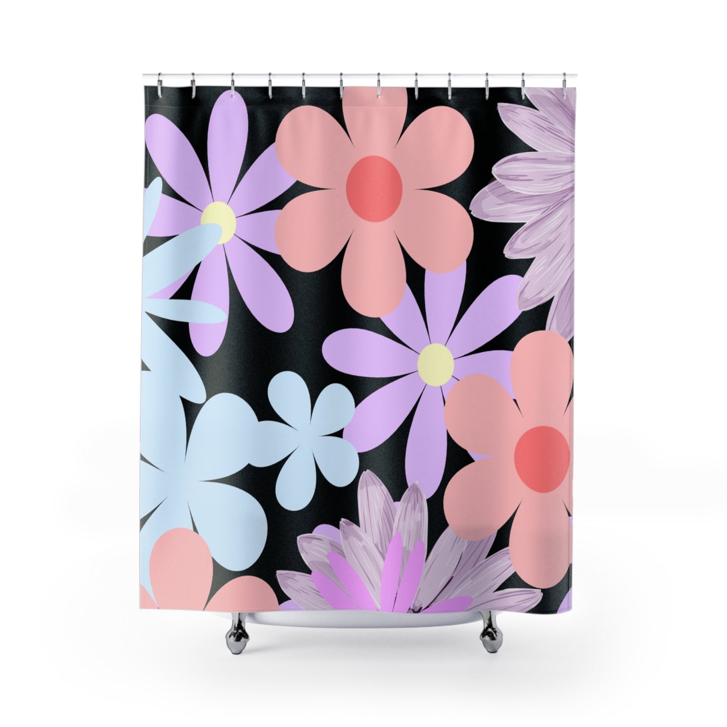 Floral Shower Curtains - Curtains - Bathrooms - Decorative Shower Curtains