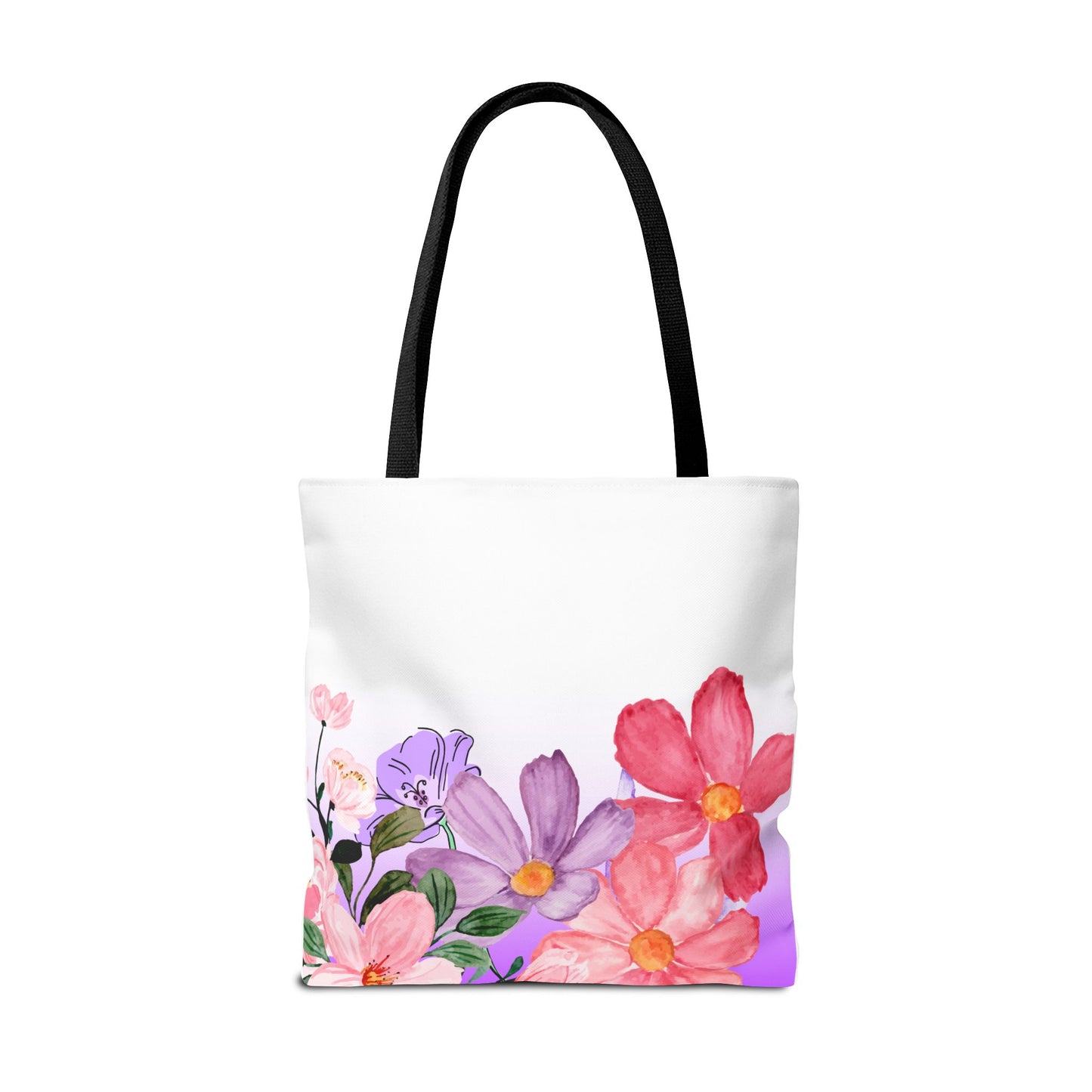 Colorful Floral Tote Bag (AOP)