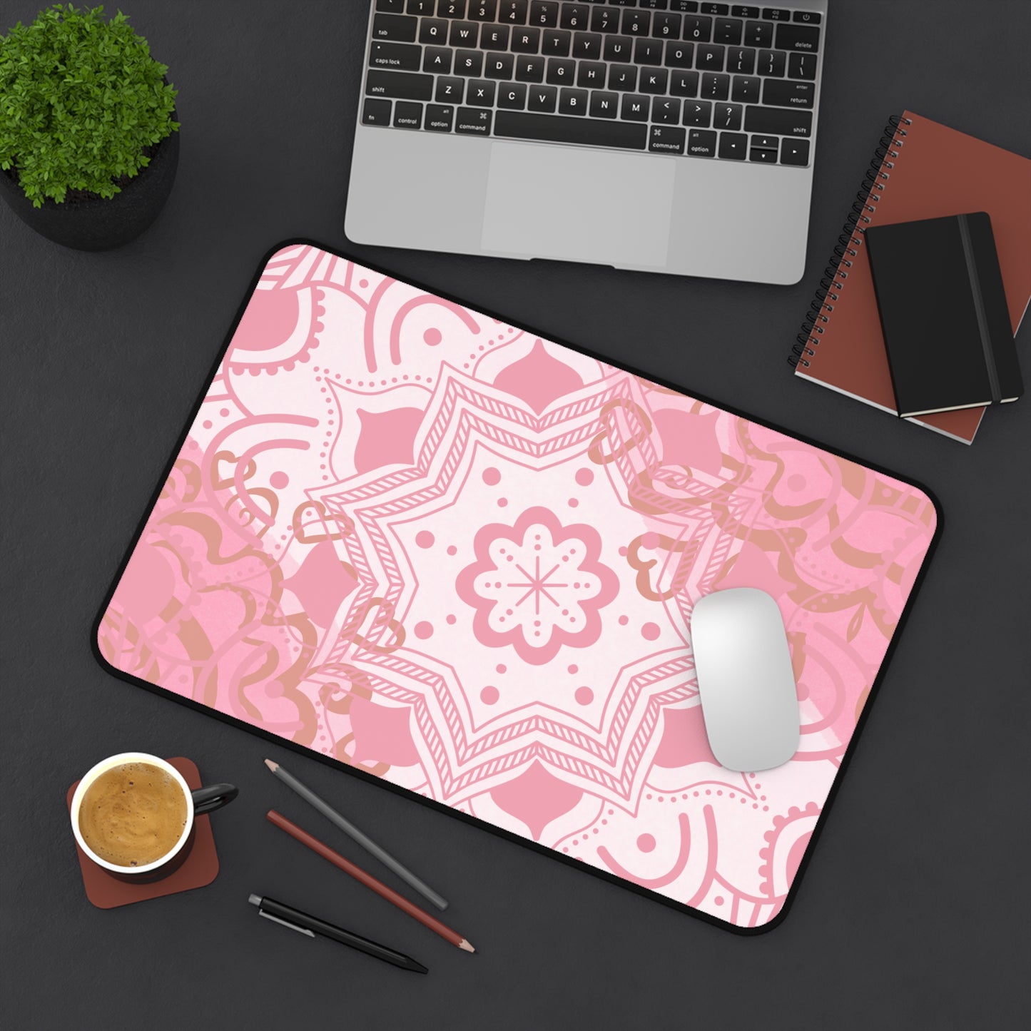 Beautiful Floral Print - Desk Mat - Office - Study - Gifts - Household Items