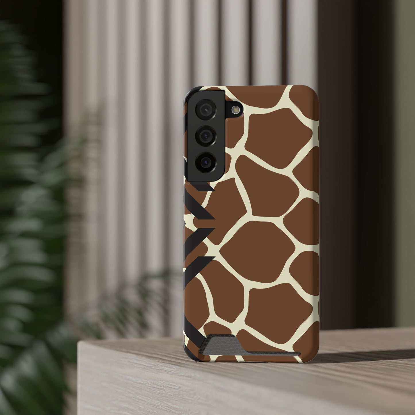 Ethnic Phone Case with Card Holder - Unique Phone Cases - Ethnic Print Phone Case
