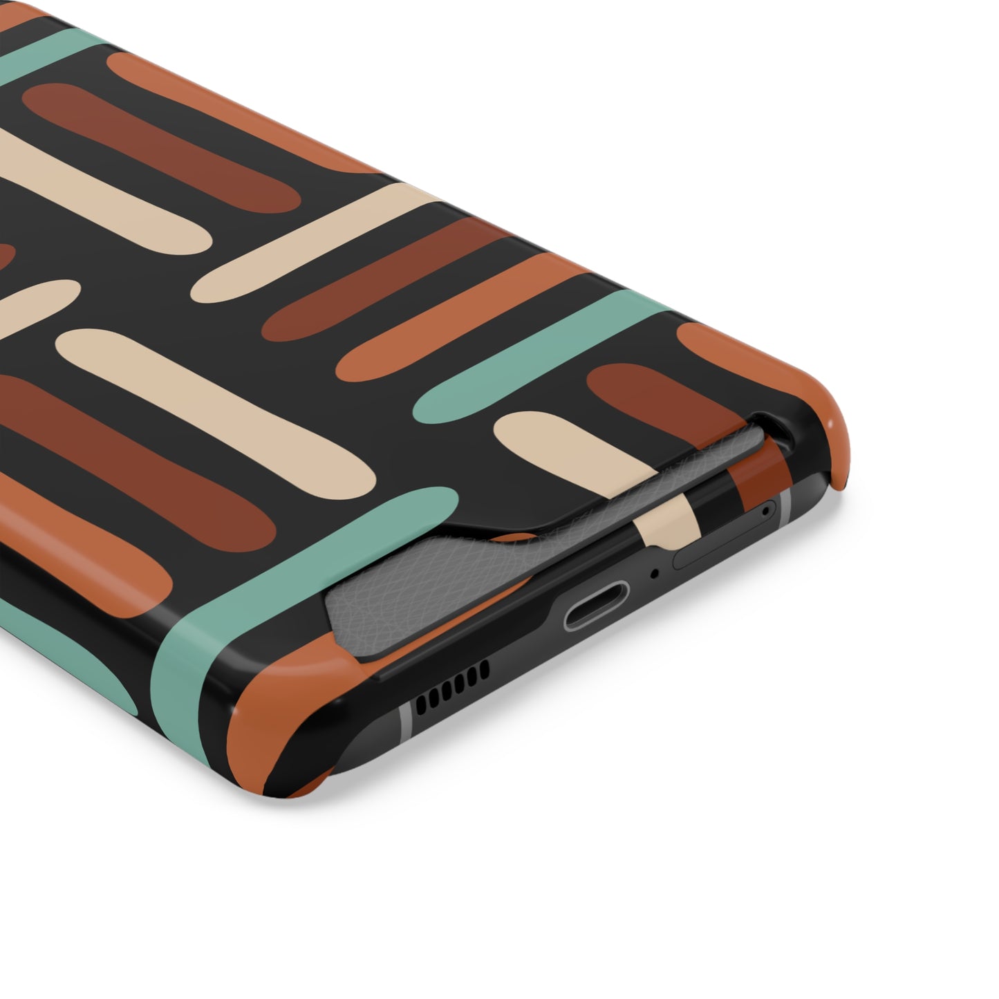 Ethnic Phone Case with Card Holder - Unique Phone Cases - Ethnic Print Phone Case