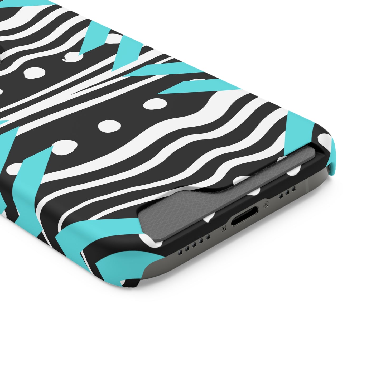 Ethnic Phone Case with Card Holder - Unique Phone Cases - Ethnic Print Phone Case