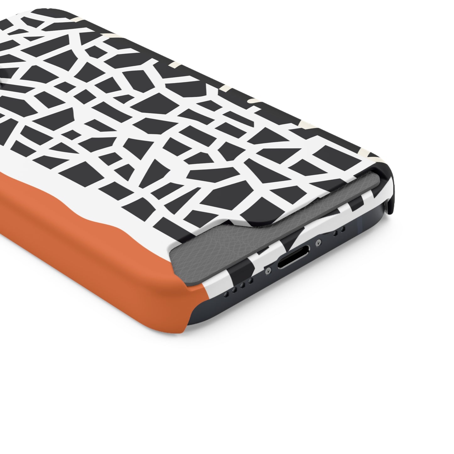 Ethnic Phone Case with Card Holder - Unique Phone Cases - Ethnic Print Phone Case