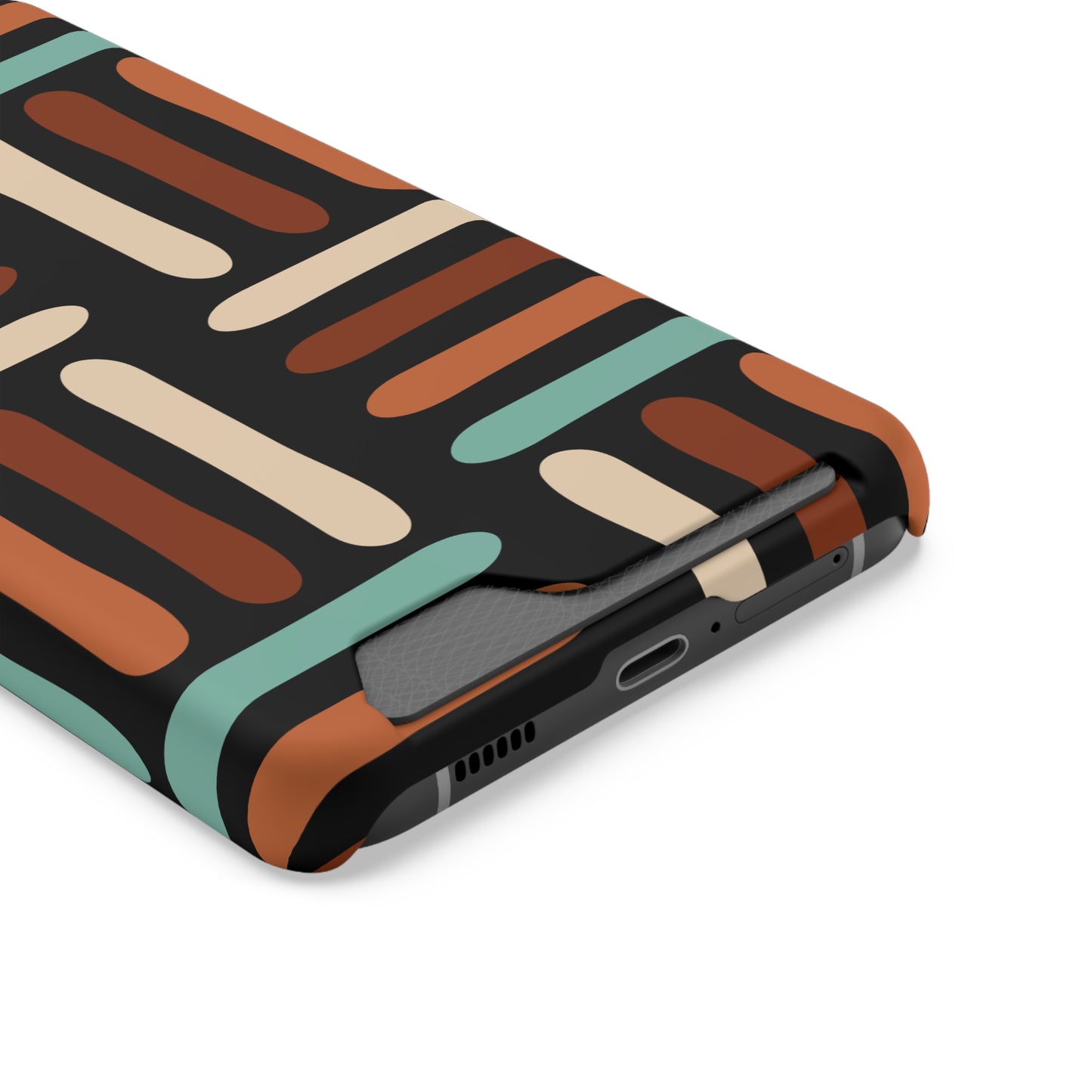 Ethnic Phone Case with Card Holder - Unique Phone Cases - Ethnic Print Phone Case