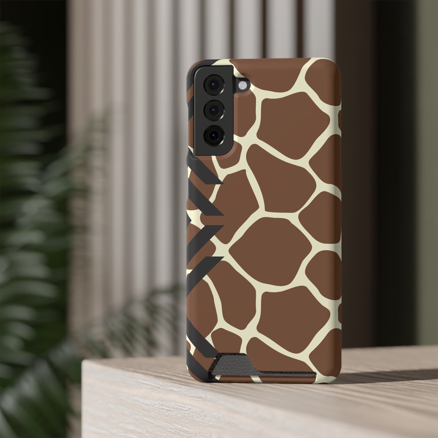 Ethnic Phone Case with Card Holder - Unique Phone Cases - Ethnic Print Phone Case